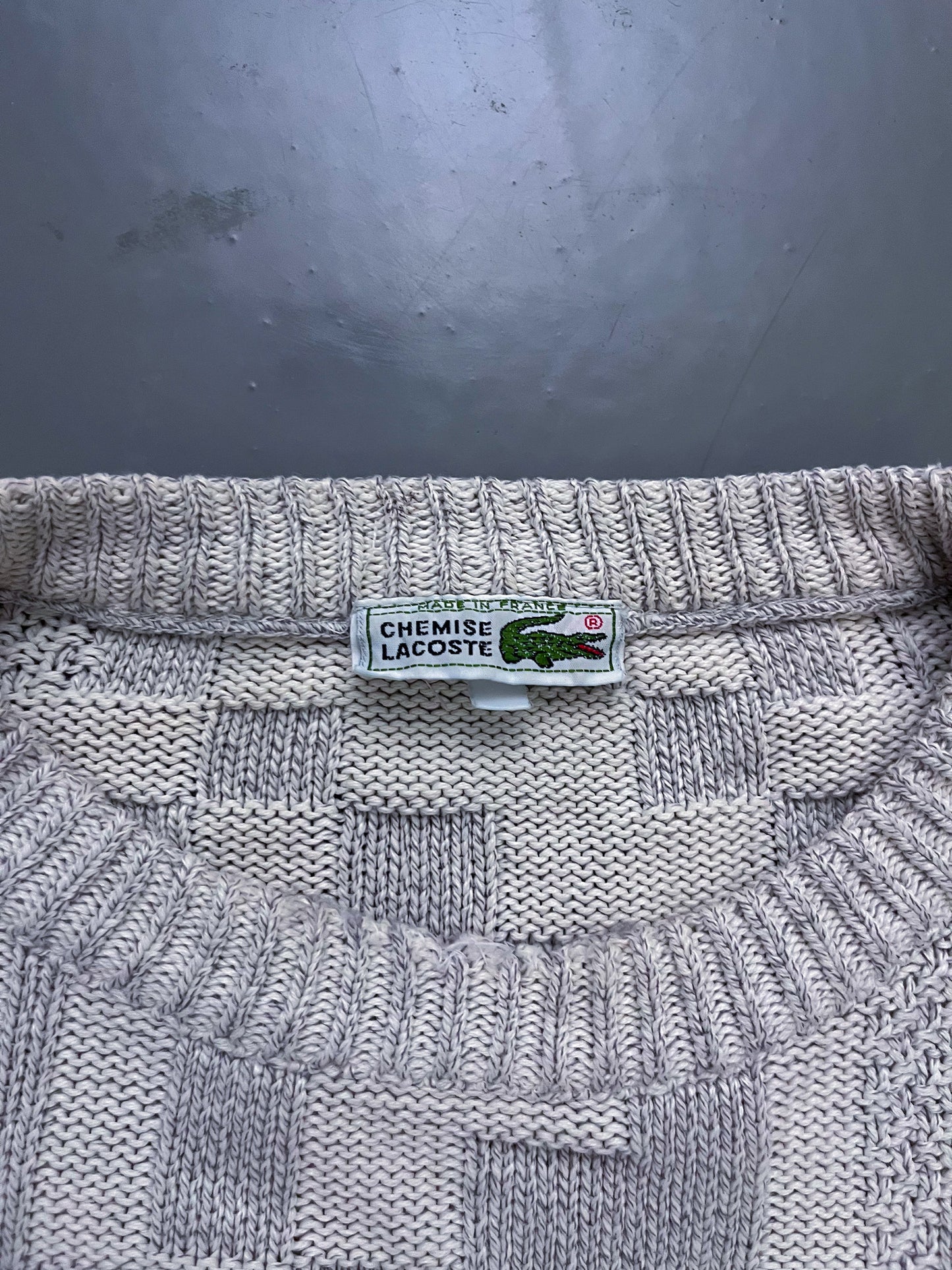 Lacoste Vintage *PREMIUM* Pullover | L