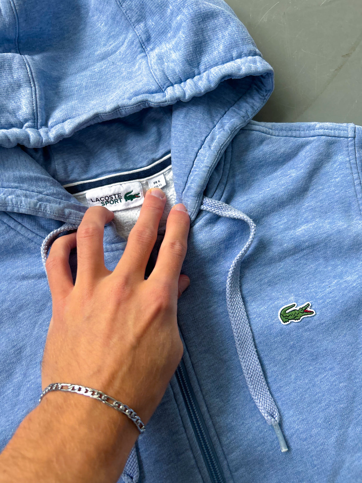 Sweat à capuche Lacoste Vintage | Coupe L