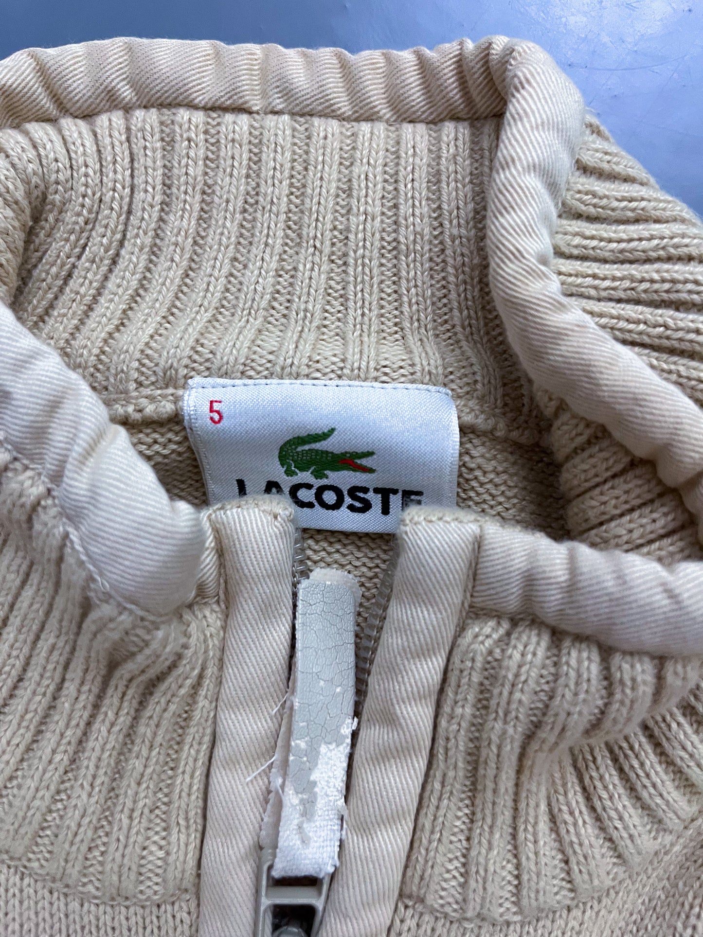 Lacoste Vintage *PREMIUM* Pullover | L