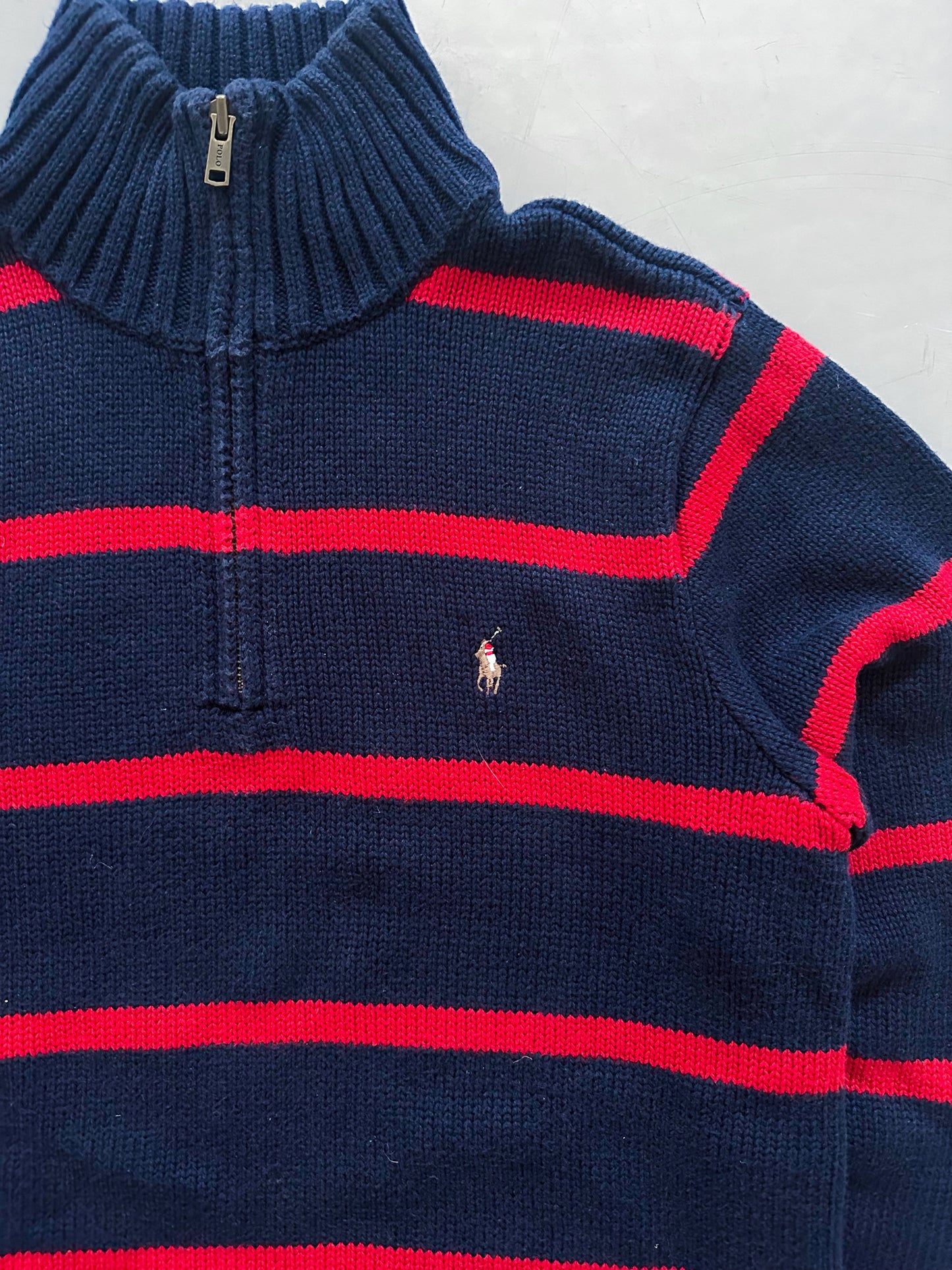 Polo Ralph Lauren Vintage Quarter Zip Pullover | S