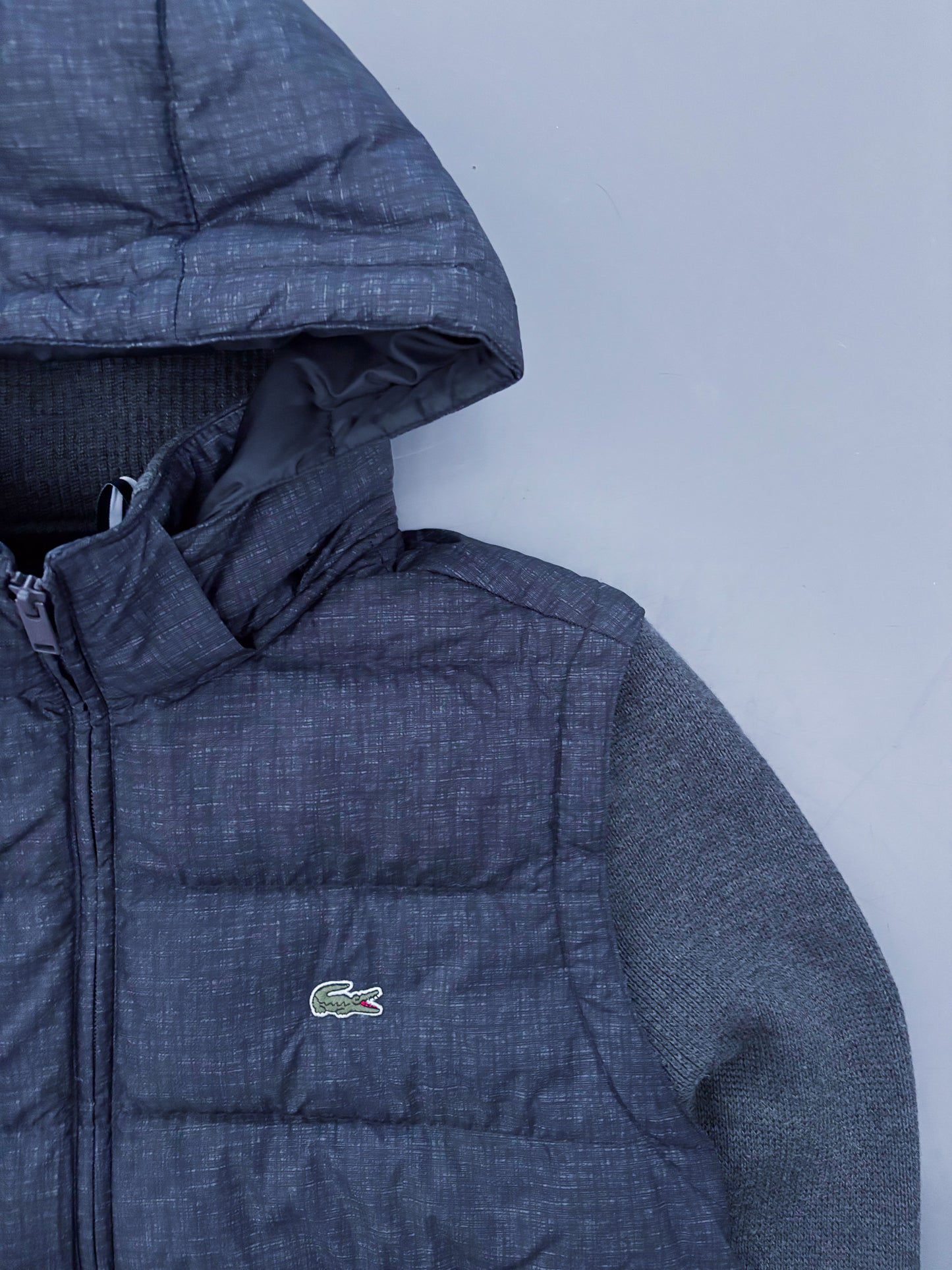 Lacoste Vintage Puffer / Winter Jacket / Cardigan | M
