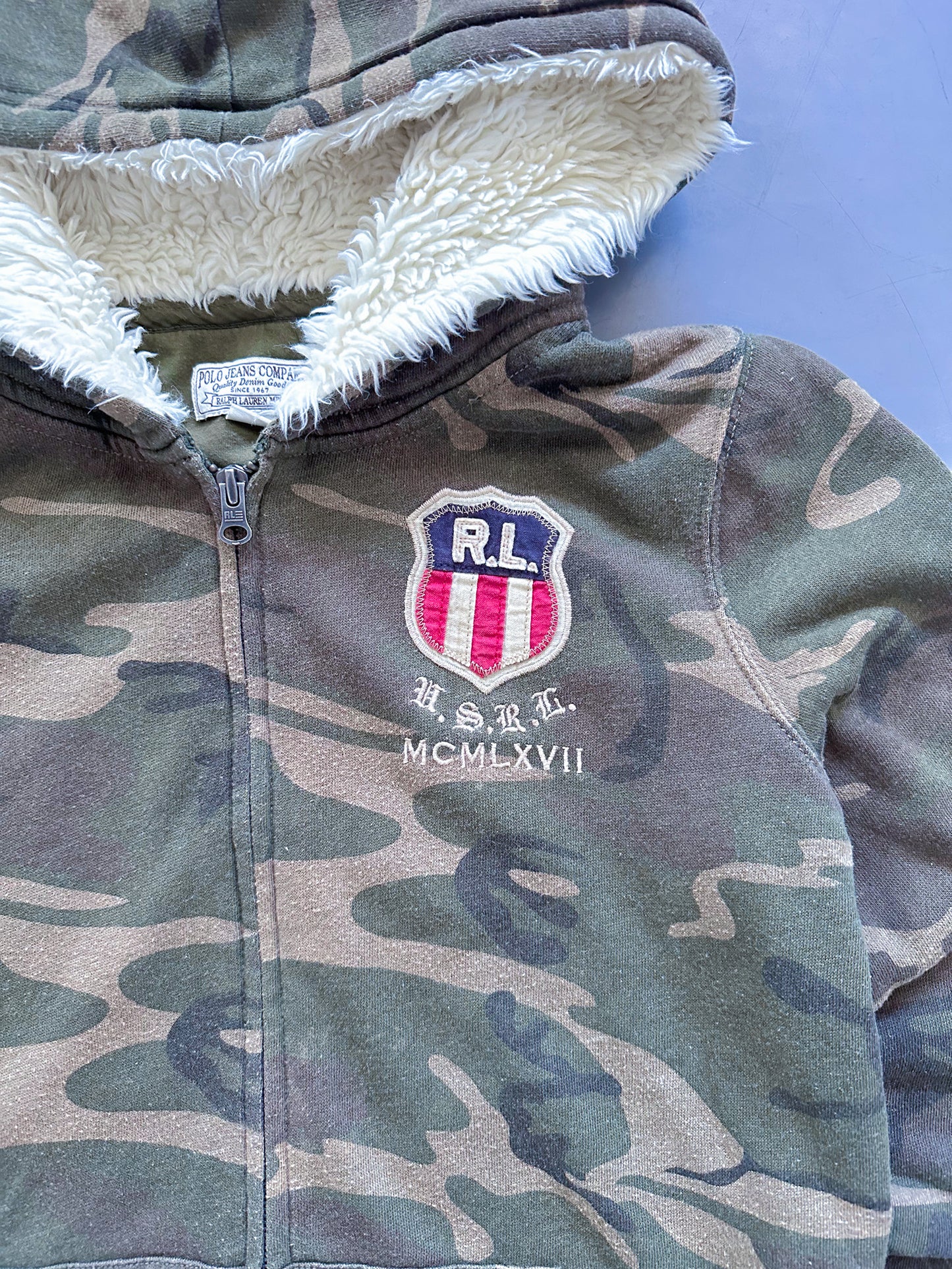 Polo Ralph Lauren Y2K Vintage Sweatjacke | S