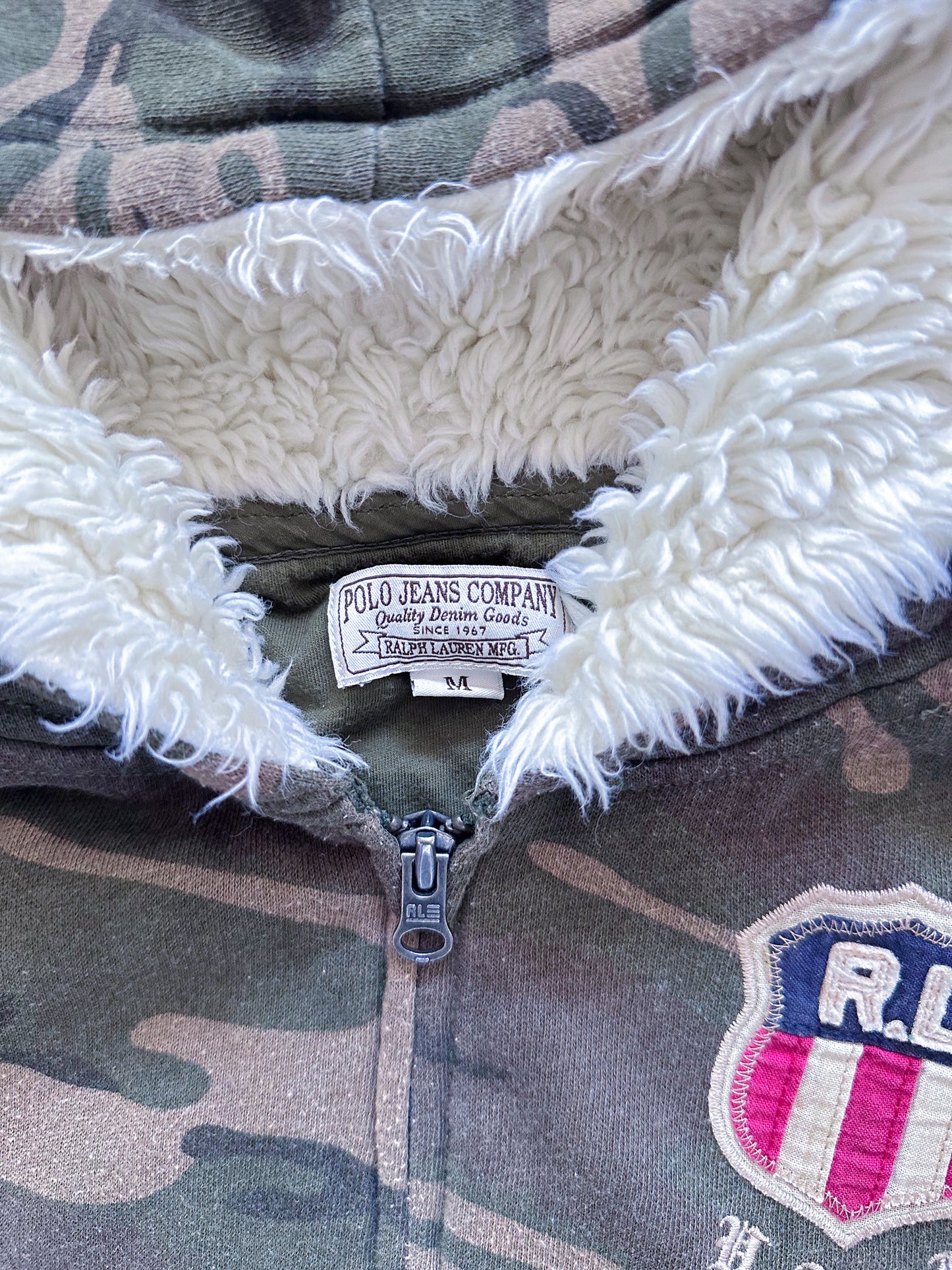 Polo Ralph Lauren Y2K Vintage Sweatjacke | S