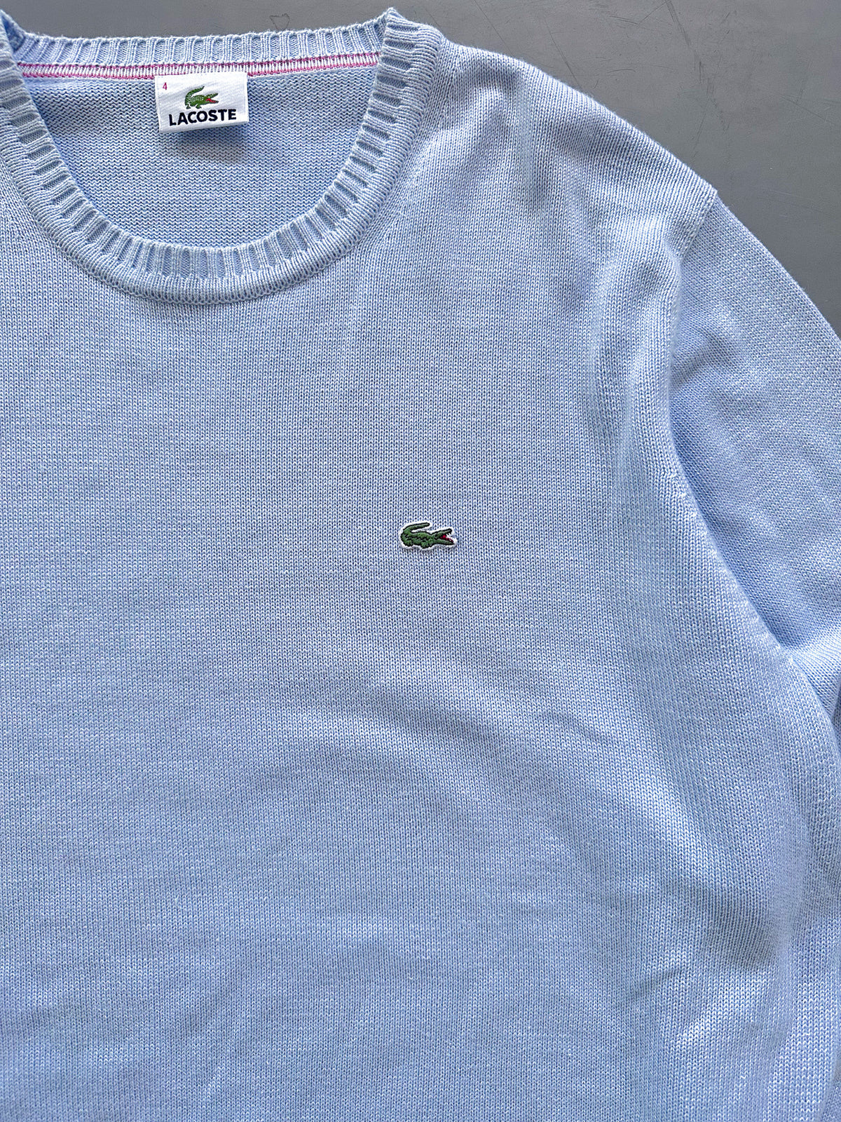 Lacoste Vintage *Babyblue* Pullover | M