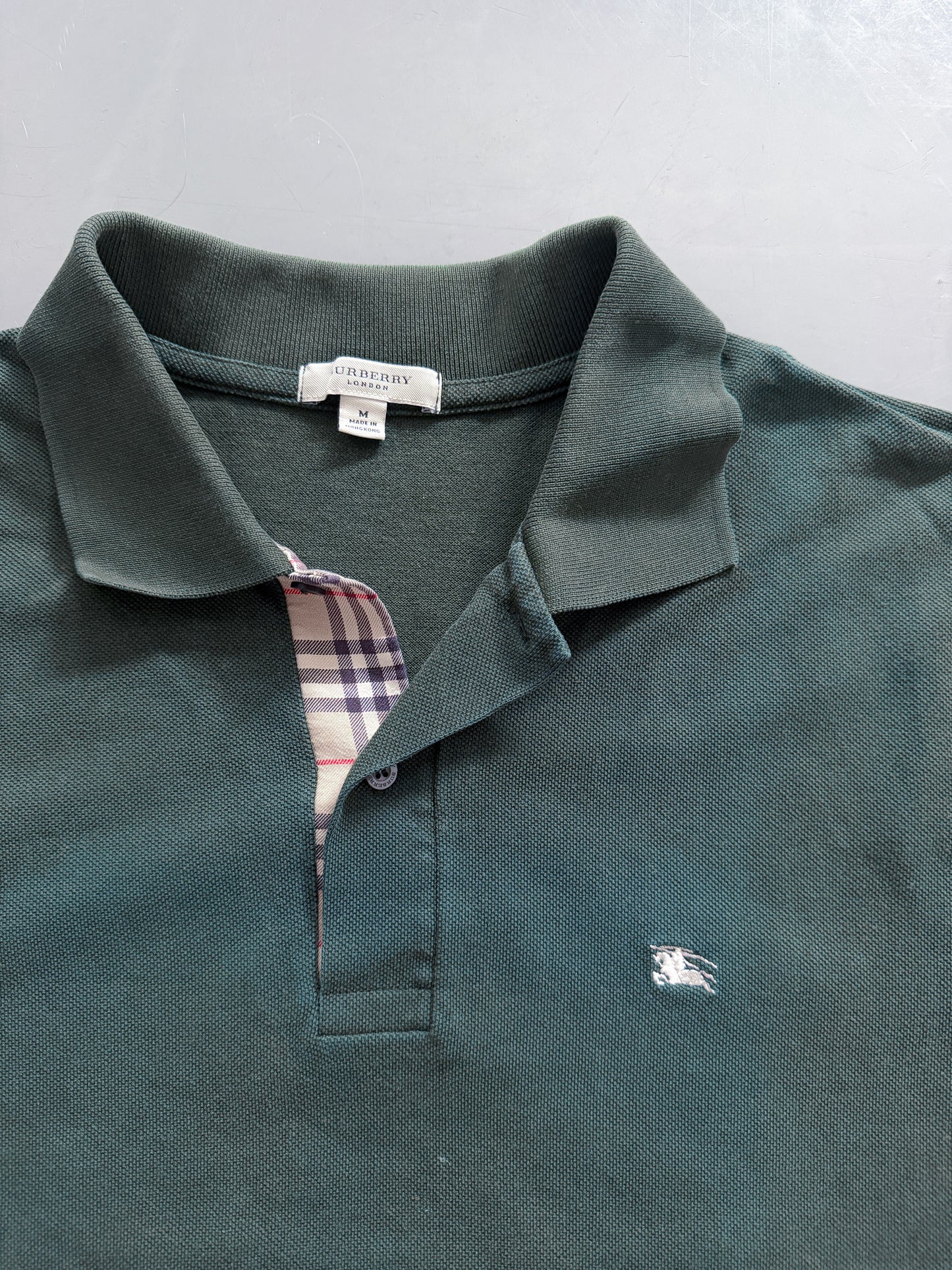 Vintage Burberry Polo-Shirt | M