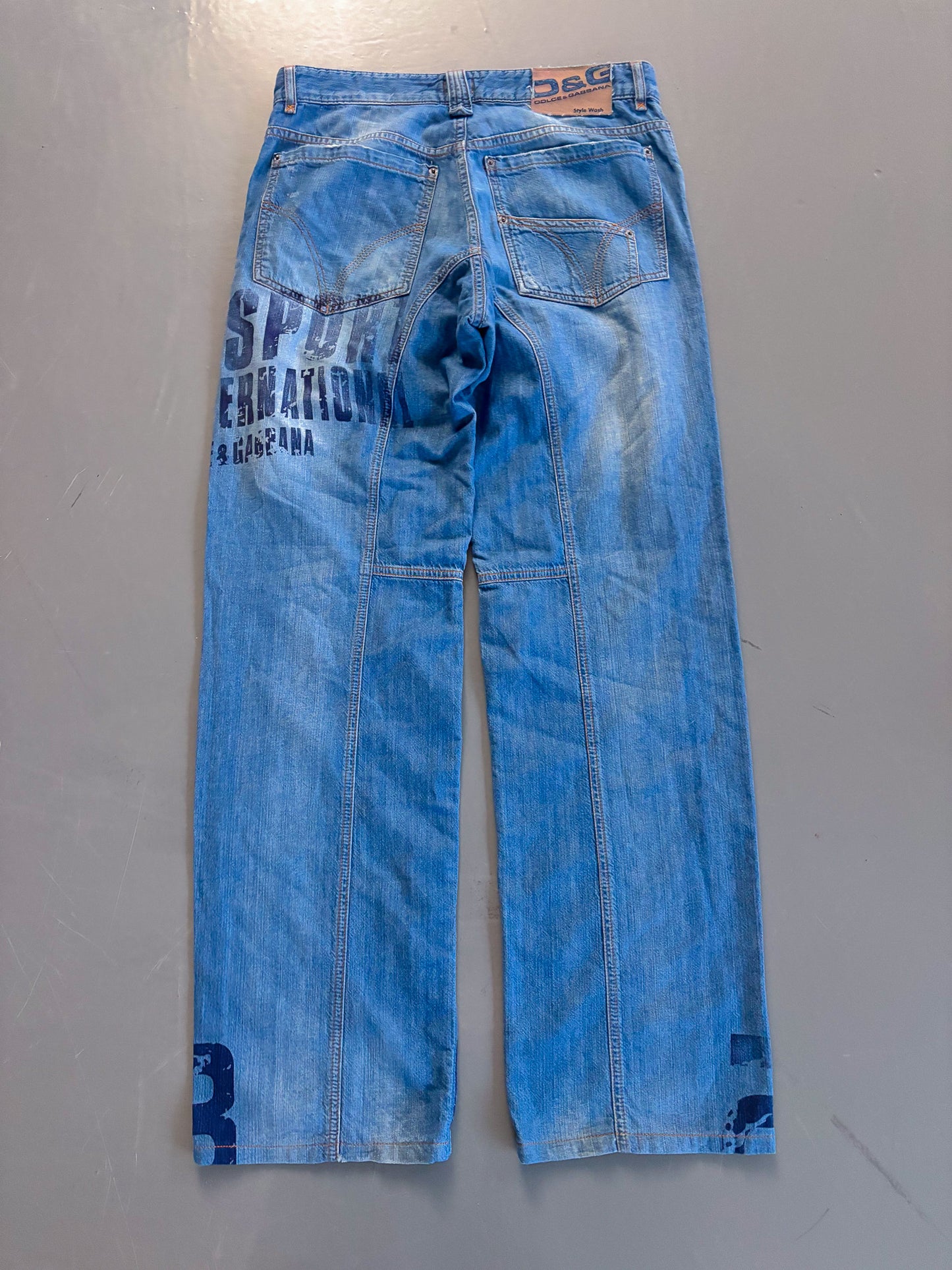 Vintage Dolce & Gabanna Baggy Jeans | M
