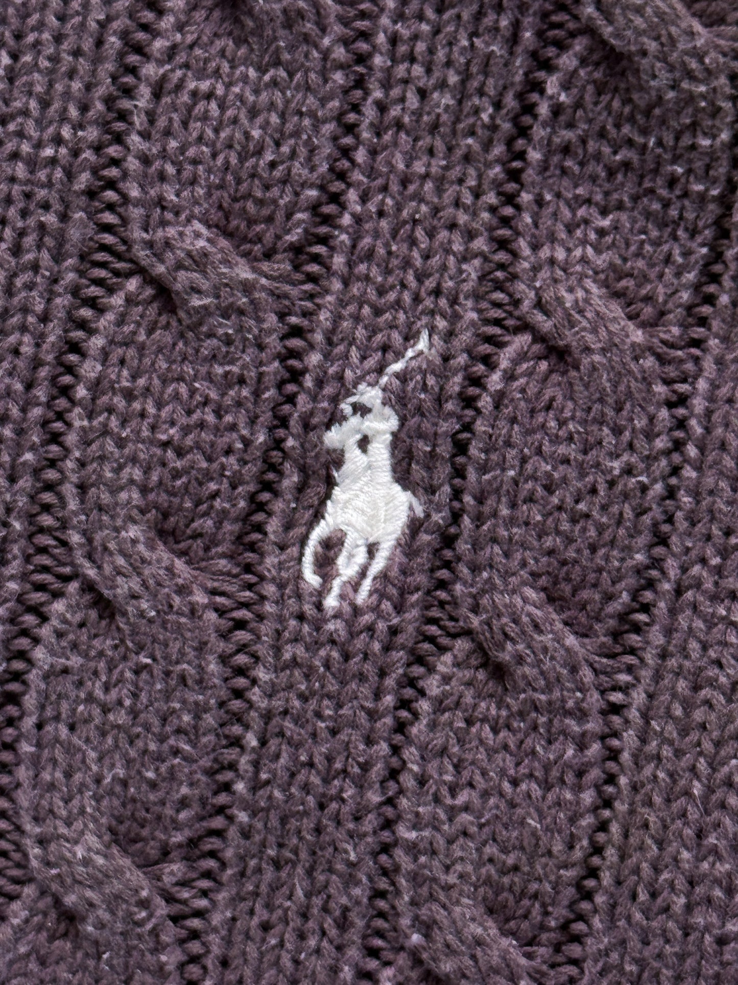 Polo Ralph Lauren Vintage *Cable Knit* Pullover | XS