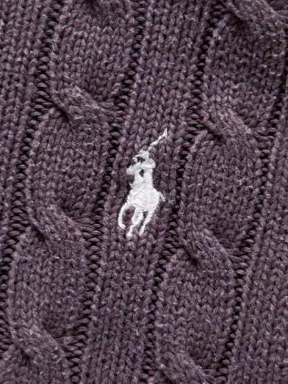 Polo Ralph Lauren Vintage *Cable Knit* Pullover | XS