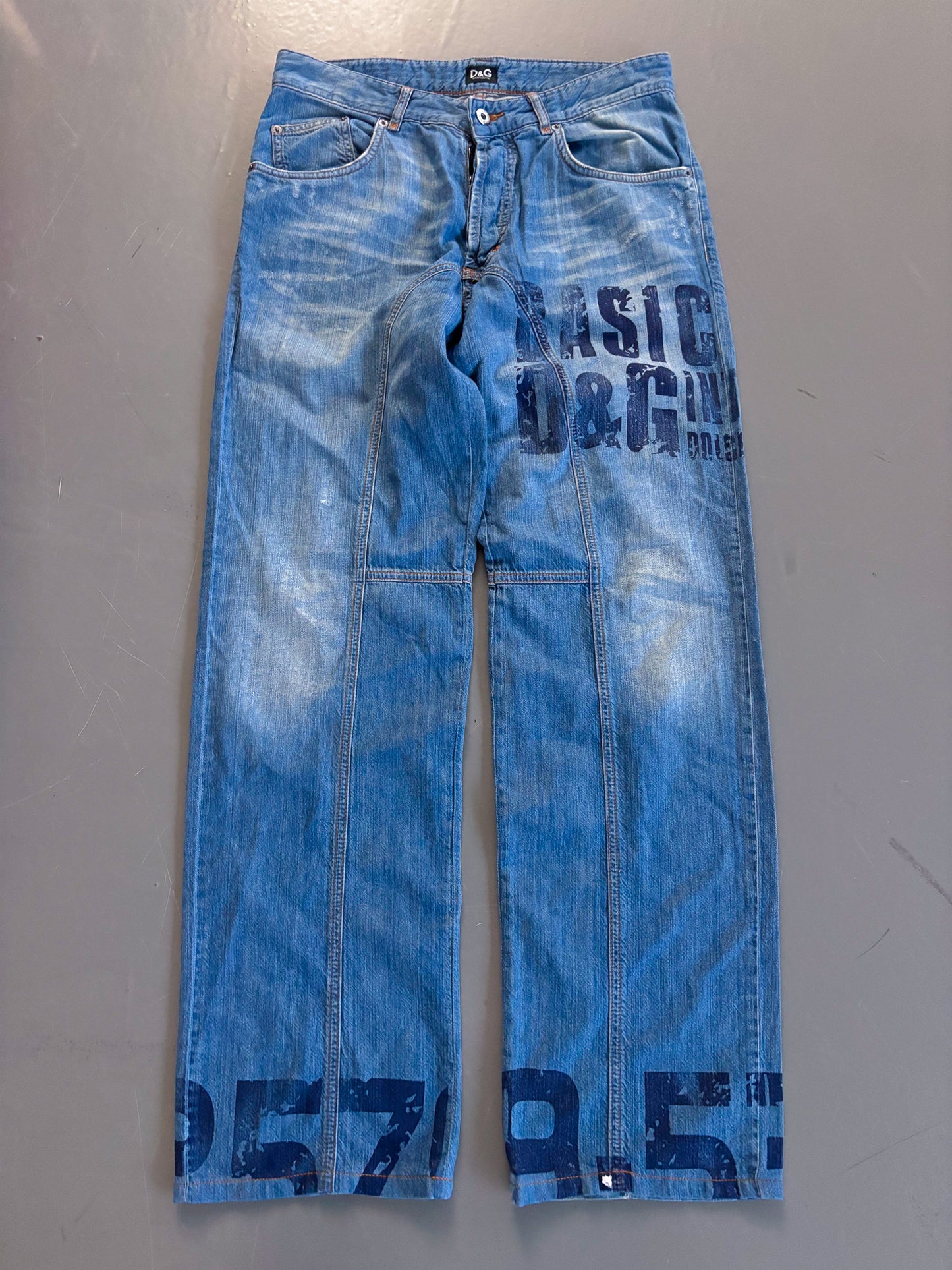 Vintage Dolce & Gabanna Baggy Jeans | M