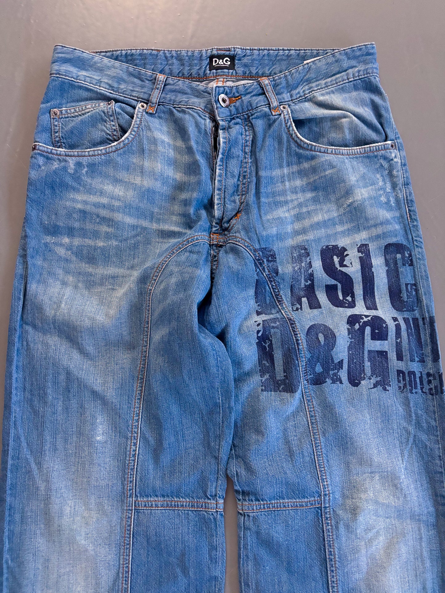 Vintage Dolce & Gabanna Baggy Jeans | M