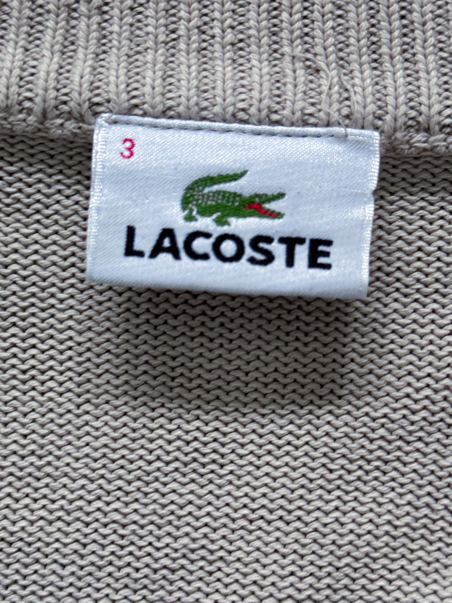 Lacoste Vintage Strickjacke | S