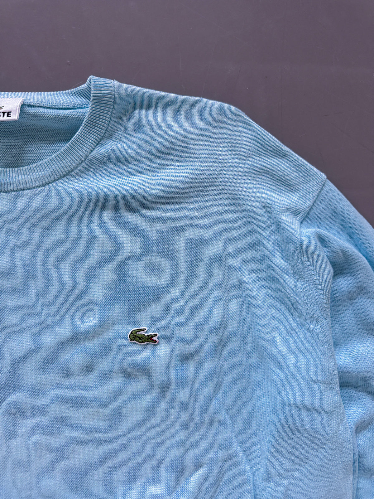 Lacoste Vintage *Babyblue* Pullover | L