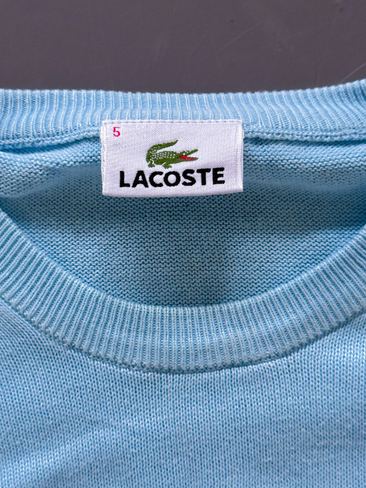 Lacoste Vintage *Babyblue* Pullover | L