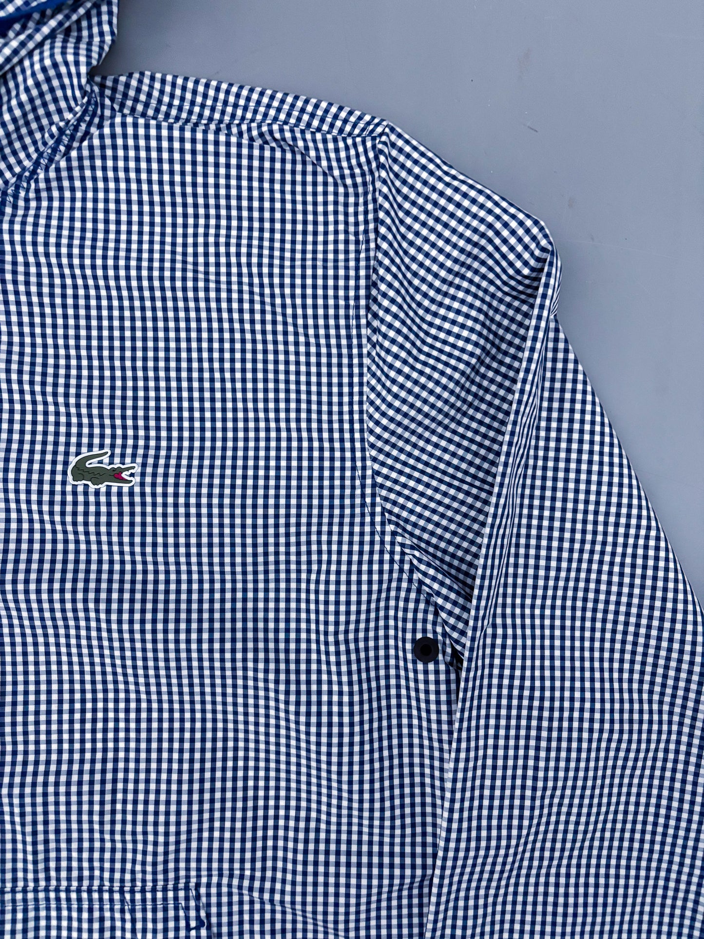 Lacoste Vintage *PLAID* Trackjacket | L