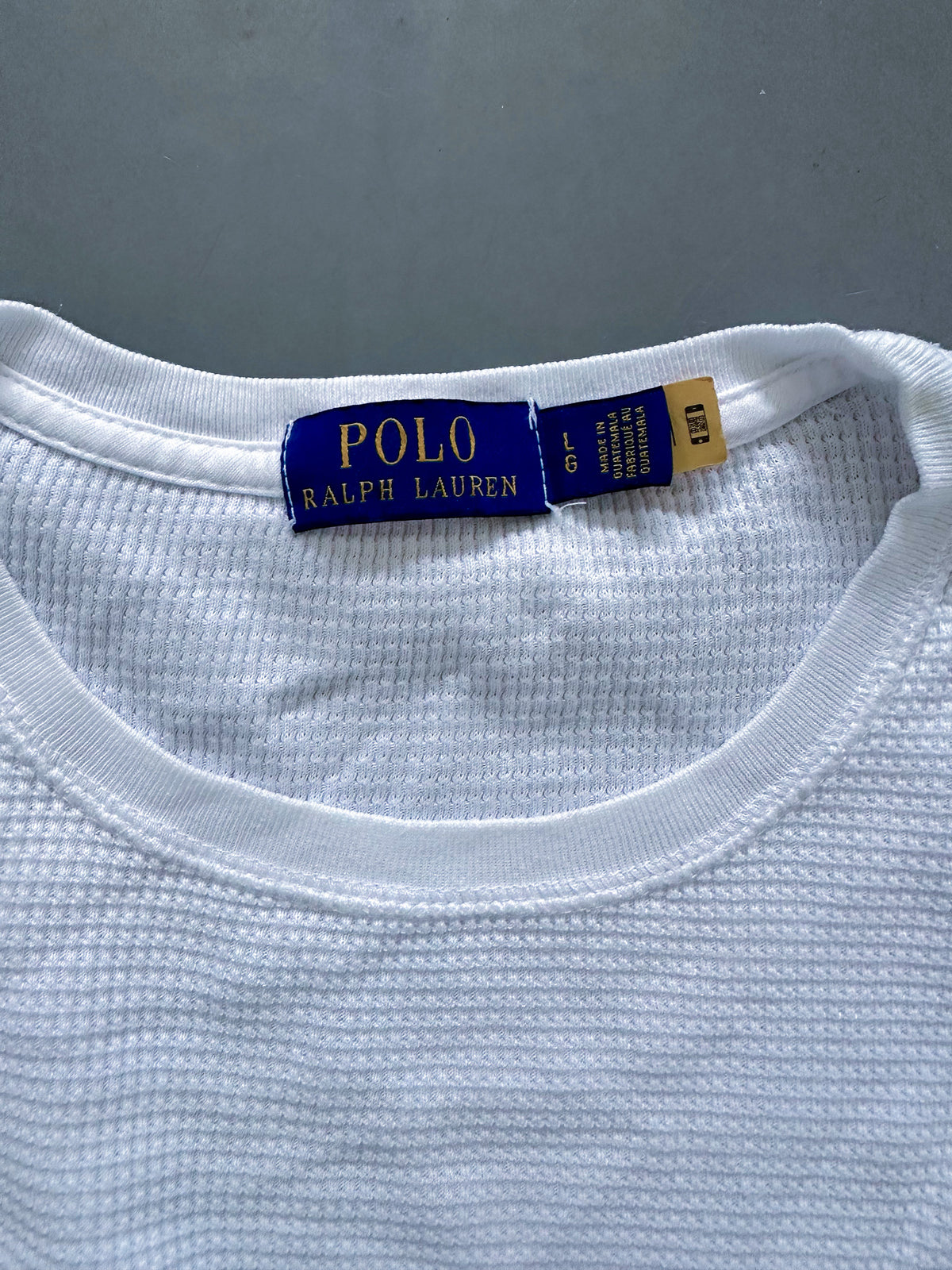 Polo Ralph Lauren Vintage *Waffle* Longsleeve / Pullover | L