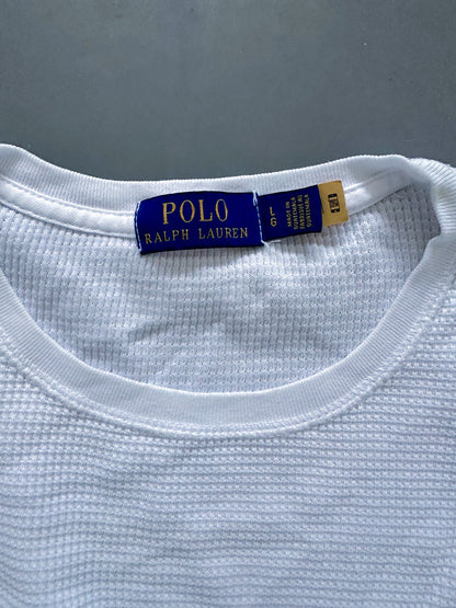 Polo Ralph Lauren Vintage *Waffle* Longsleeve / Pullover | L