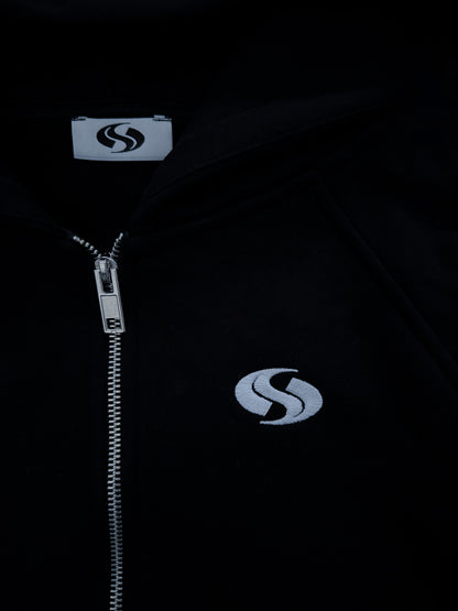 Sportz Zip-Jacket | Black