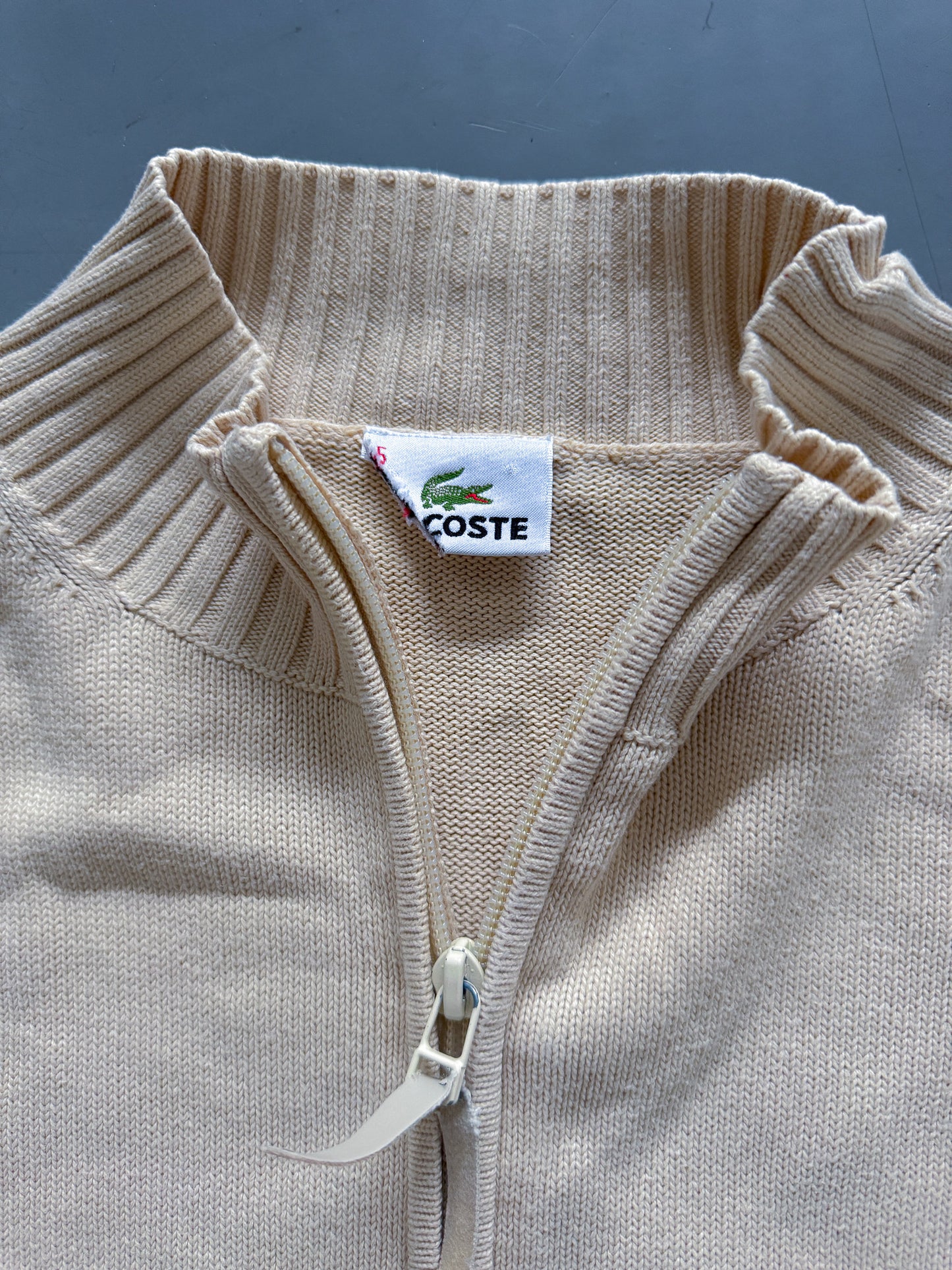 Lacoste Vintage Strickjacke | M