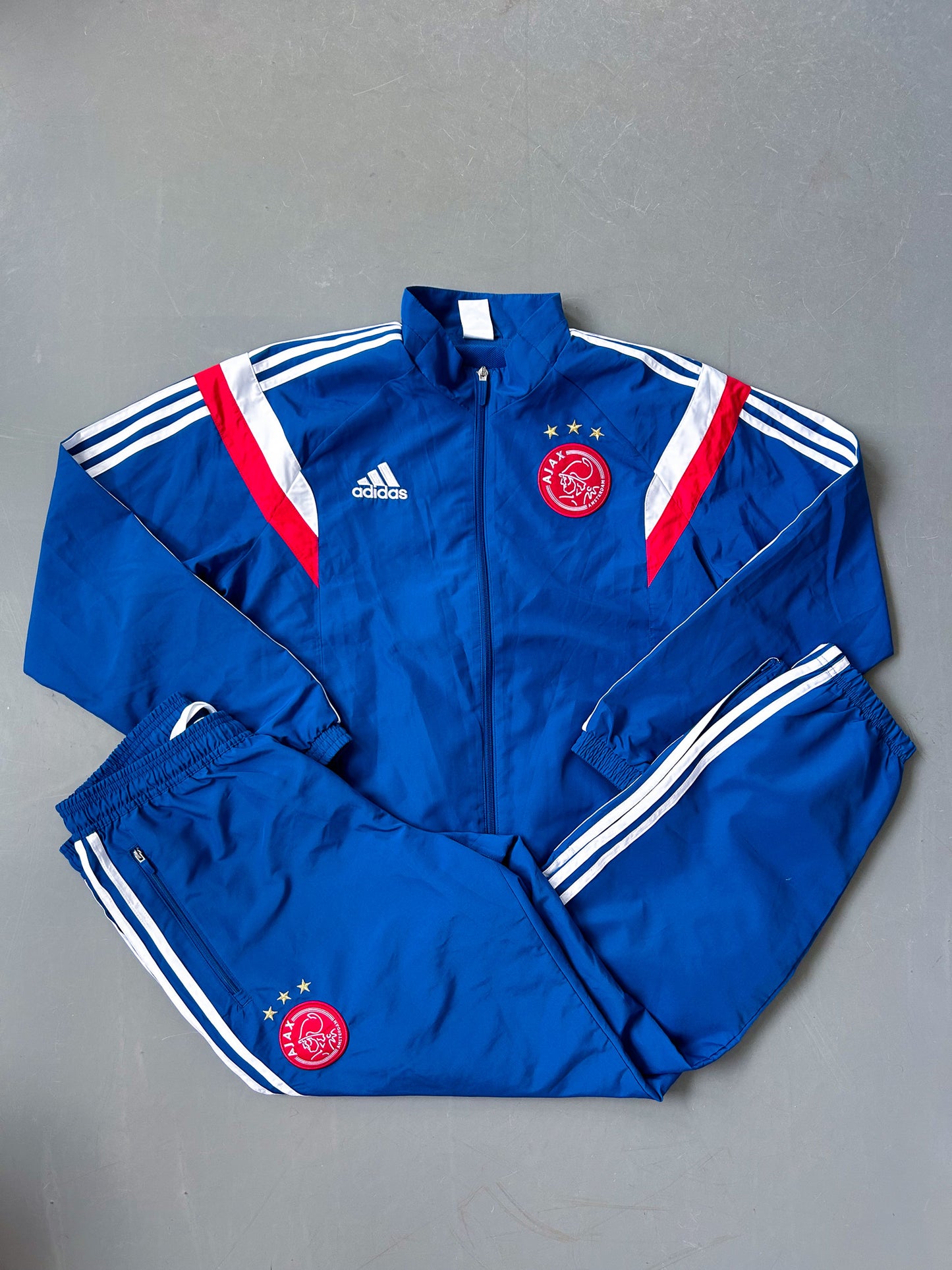 Vintage Adidas x Ajax Amsterdam Tracksuit | L