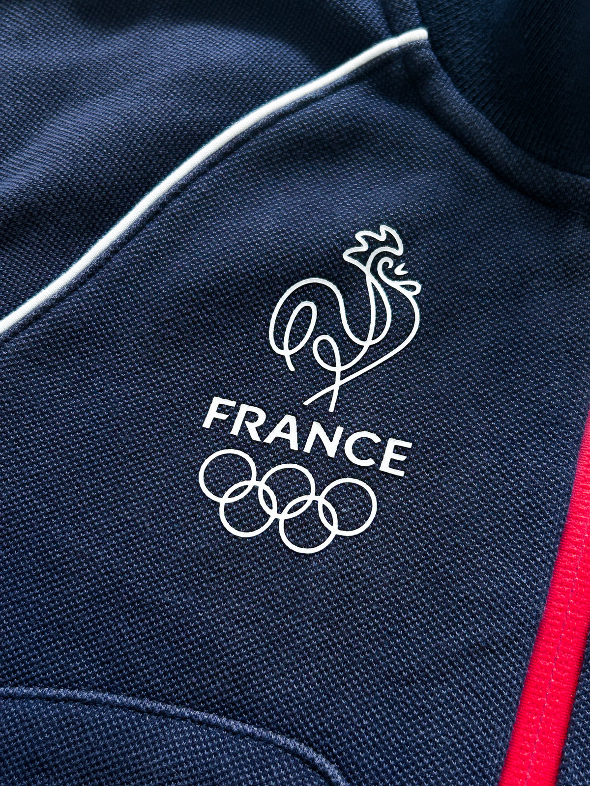 Lacoste x France Vintage Sweatjacke | XS
