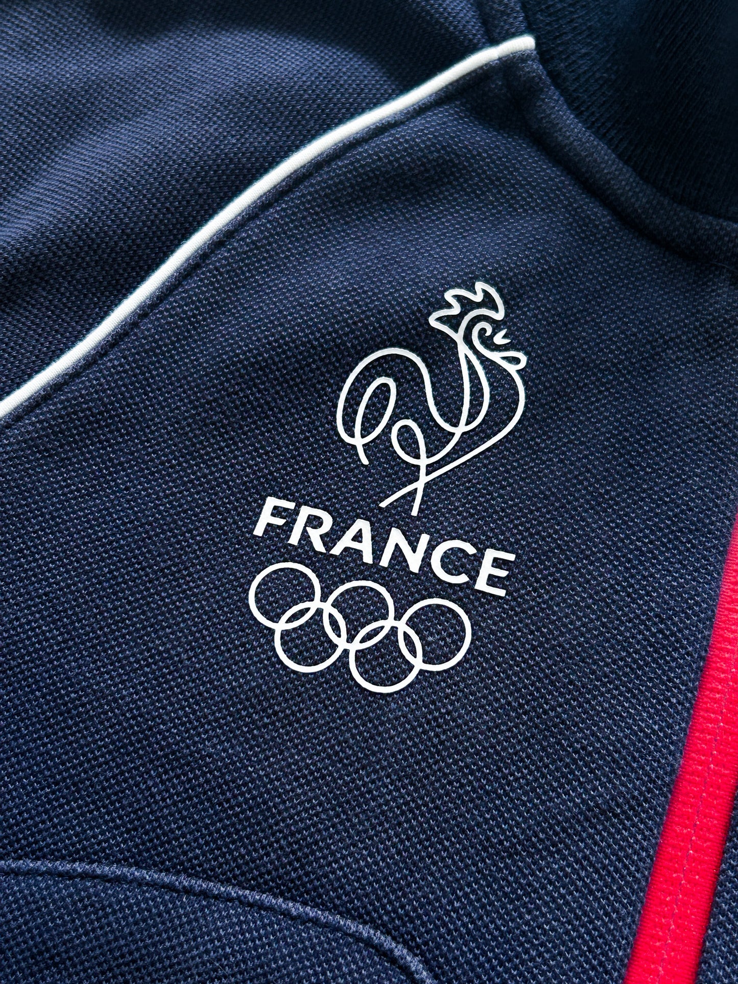 Lacoste x France Vintage Sweatjacke | XS