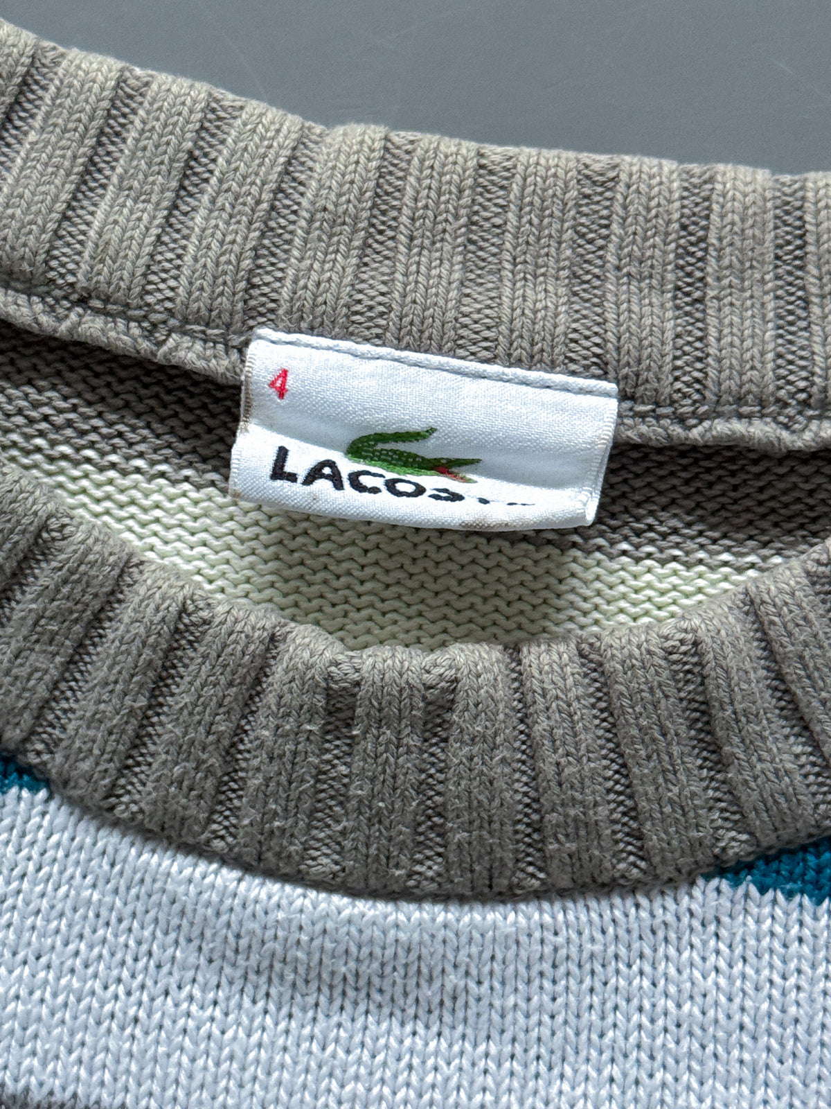 Lacoste Vintage Pullover | M