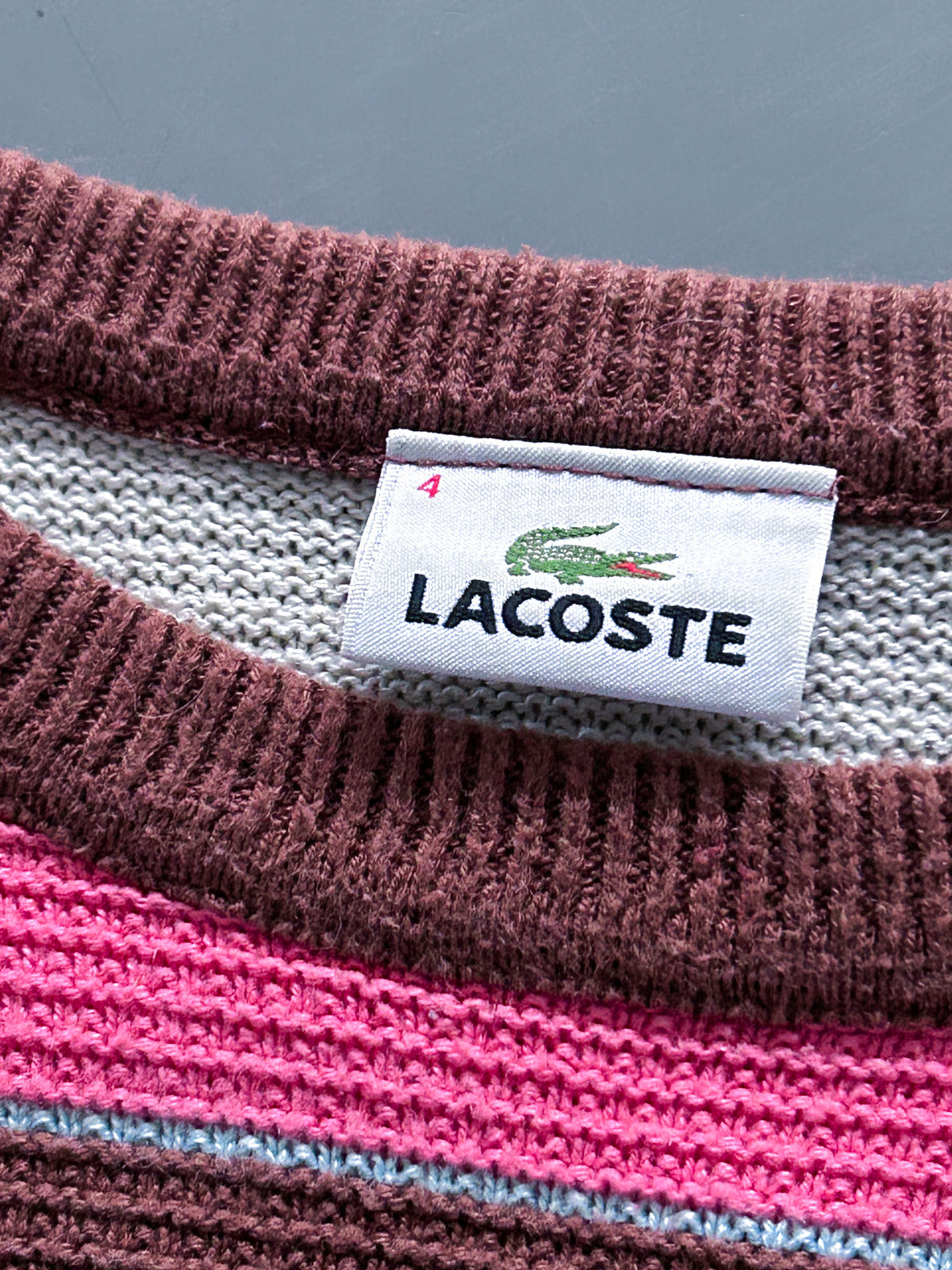 Lacoste Vintage *PREMIUM* Pullover | M