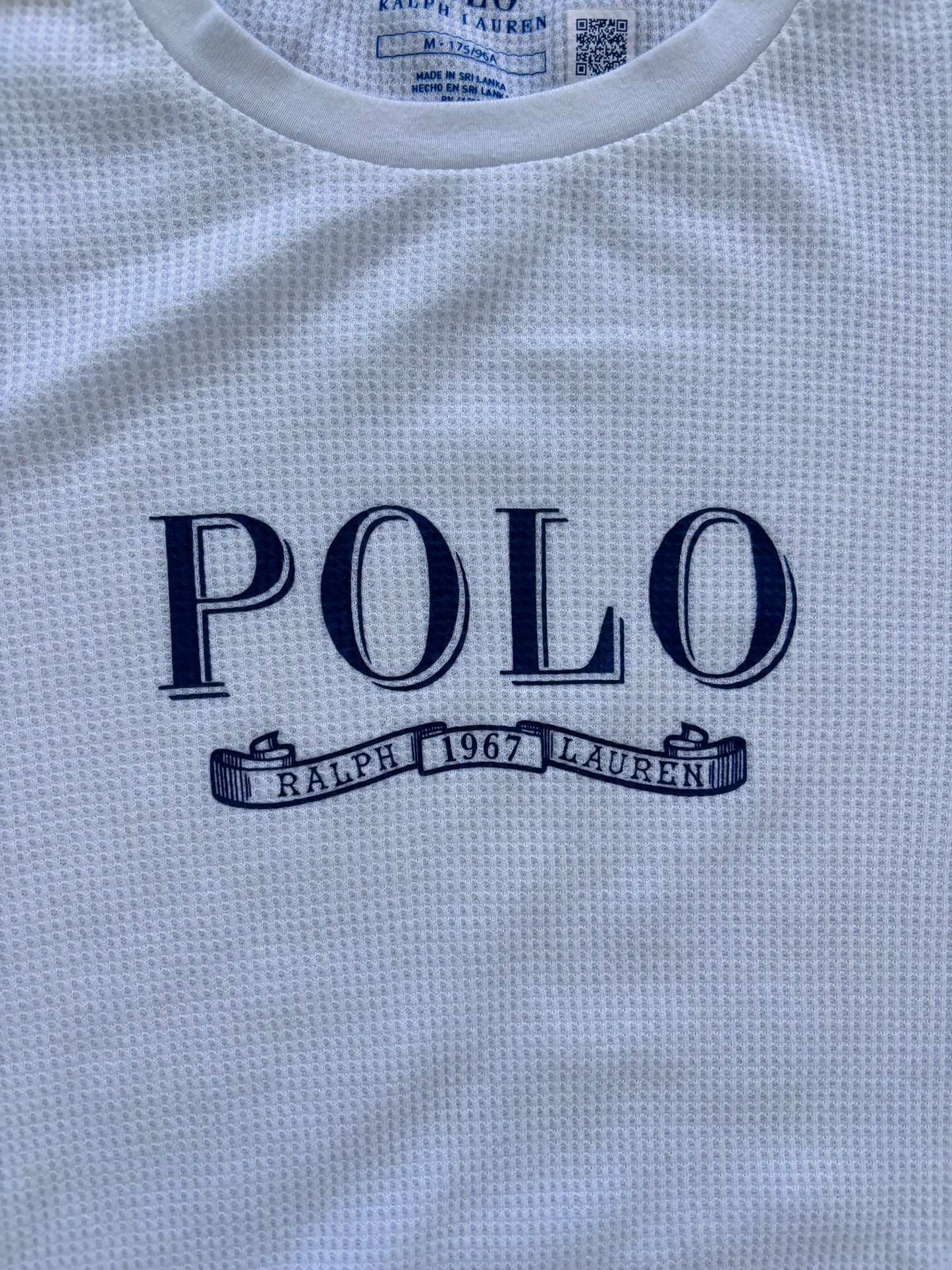 Polo Ralph Lauren Vintage Waffle Longsleeve | M