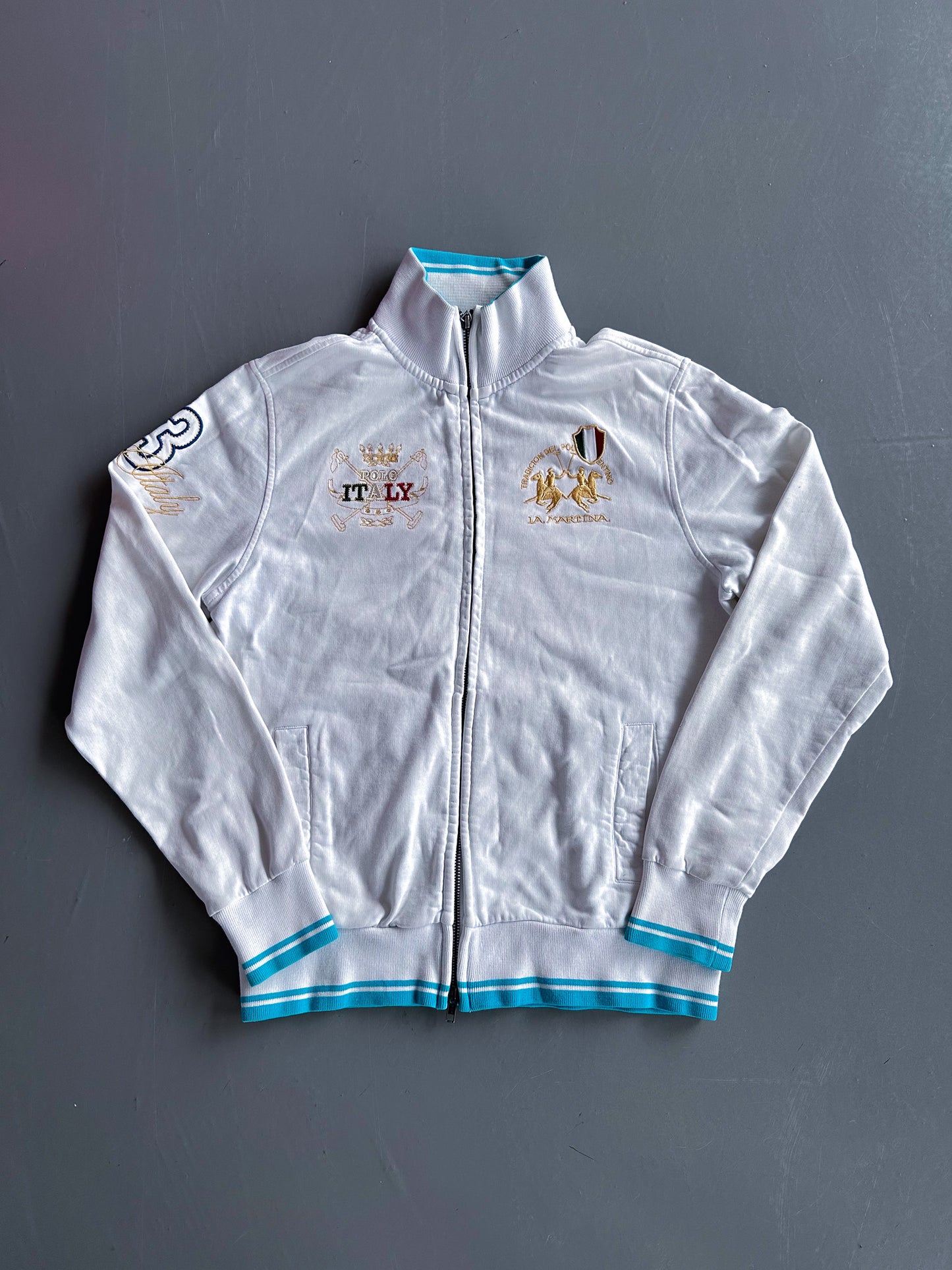 La Martina x ITALY Vintage Strickjacke | S