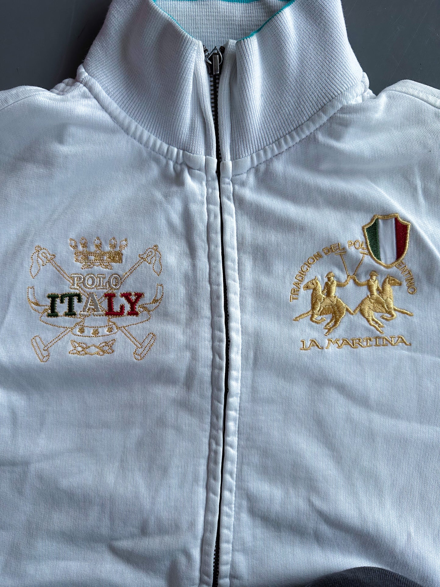 La Martina x ITALY Vintage Strickjacke | S