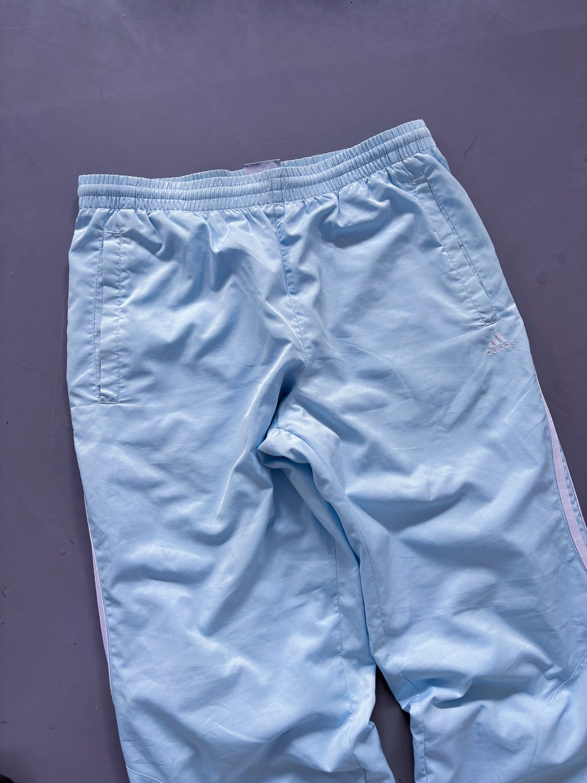 Adidas Vintage *Babyblue* Trackpants | S