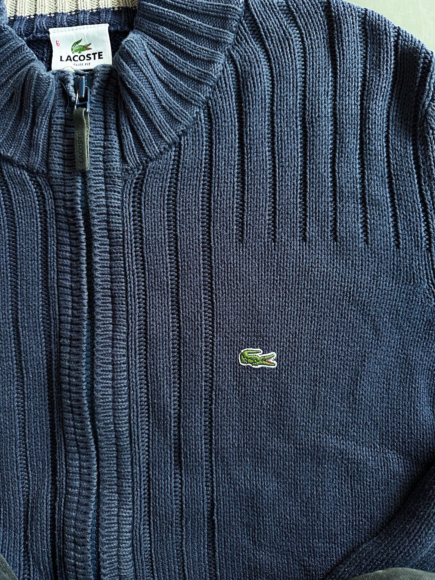 Vintage Lacoste *PREMIUM* Strickjacke | L