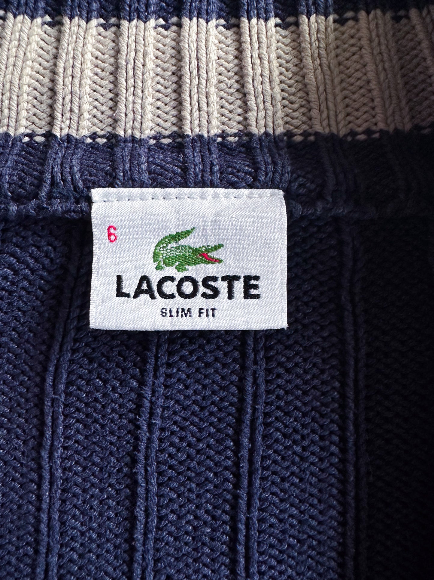Vintage Lacoste *PREMIUM* Strickjacke | L