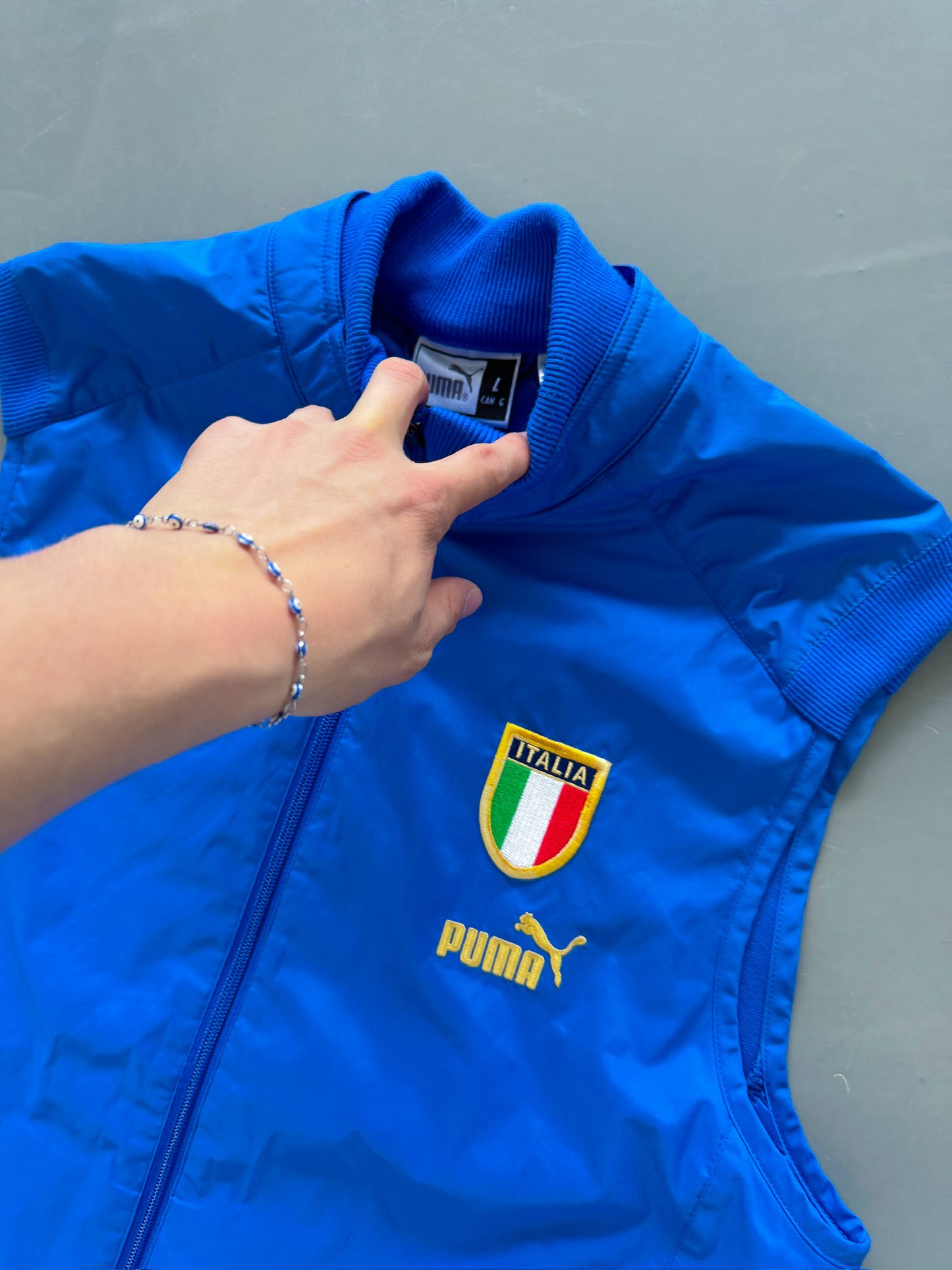 Vintage Puma x Italia Trackjacket/Weste | L