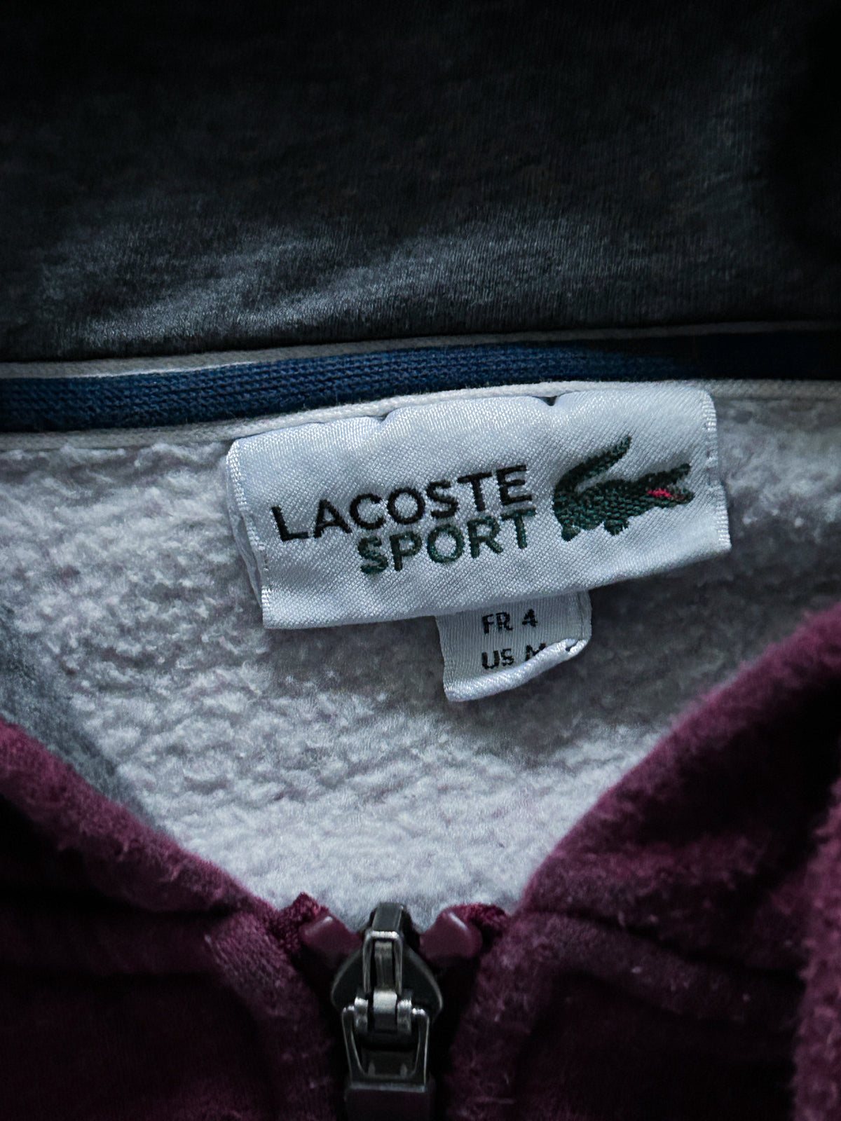 Lacoste Vintage Sweatjacke | M