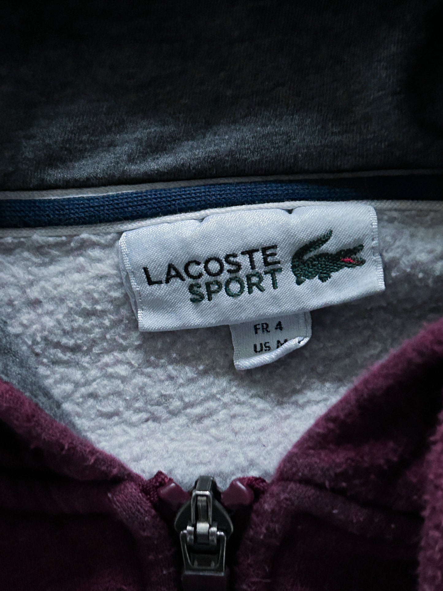 Lacoste Vintage Sweatjacke | M