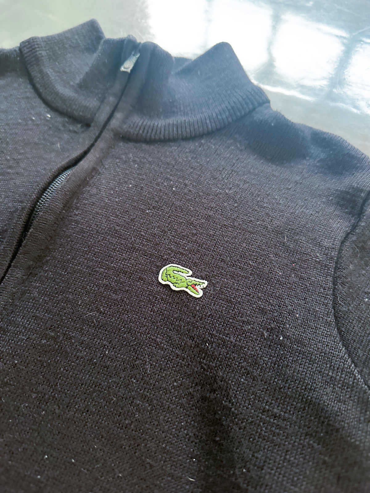 Lacoste Vintage Strickjacke | S