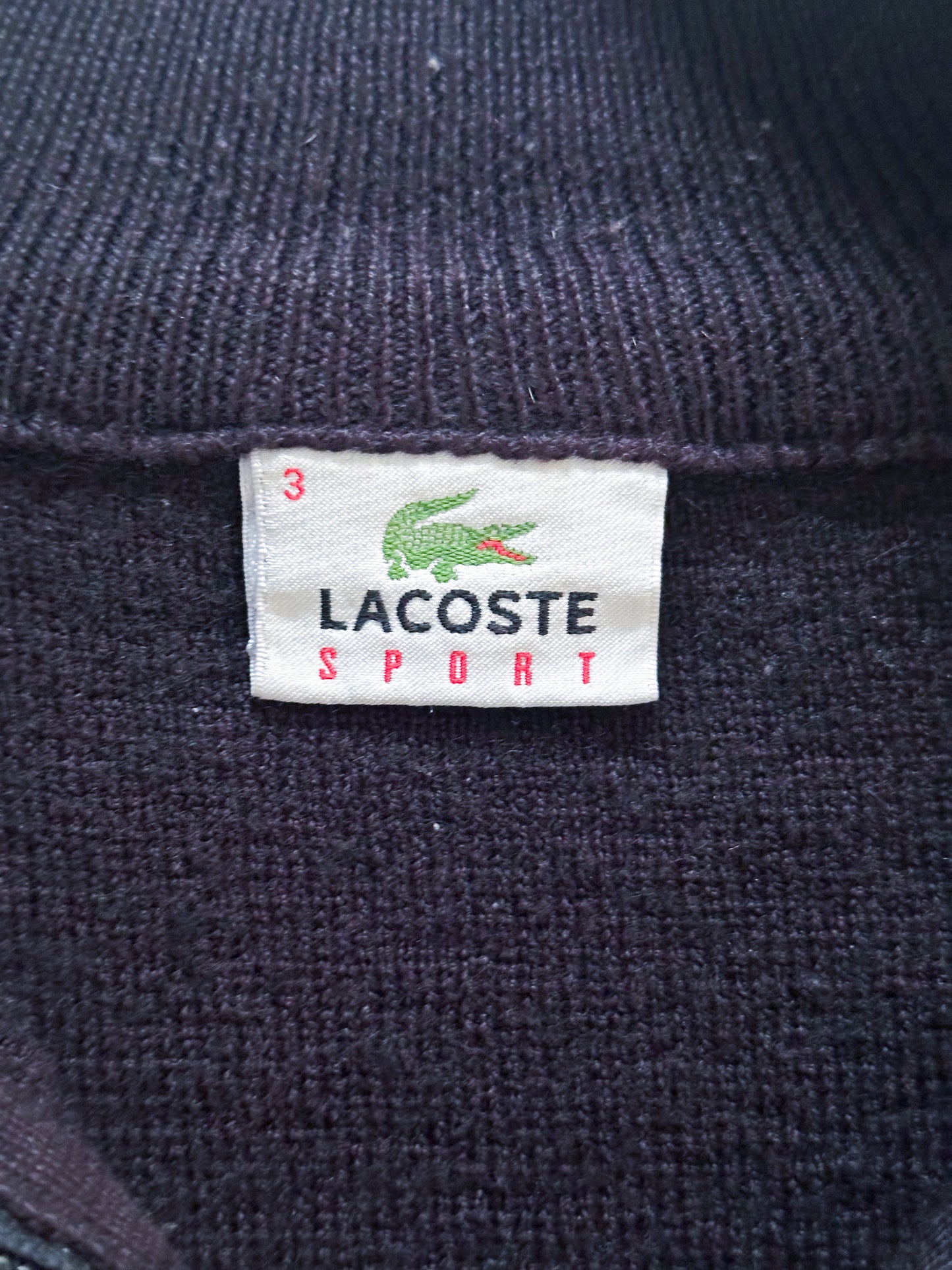 Lacoste Vintage Strickjacke | S