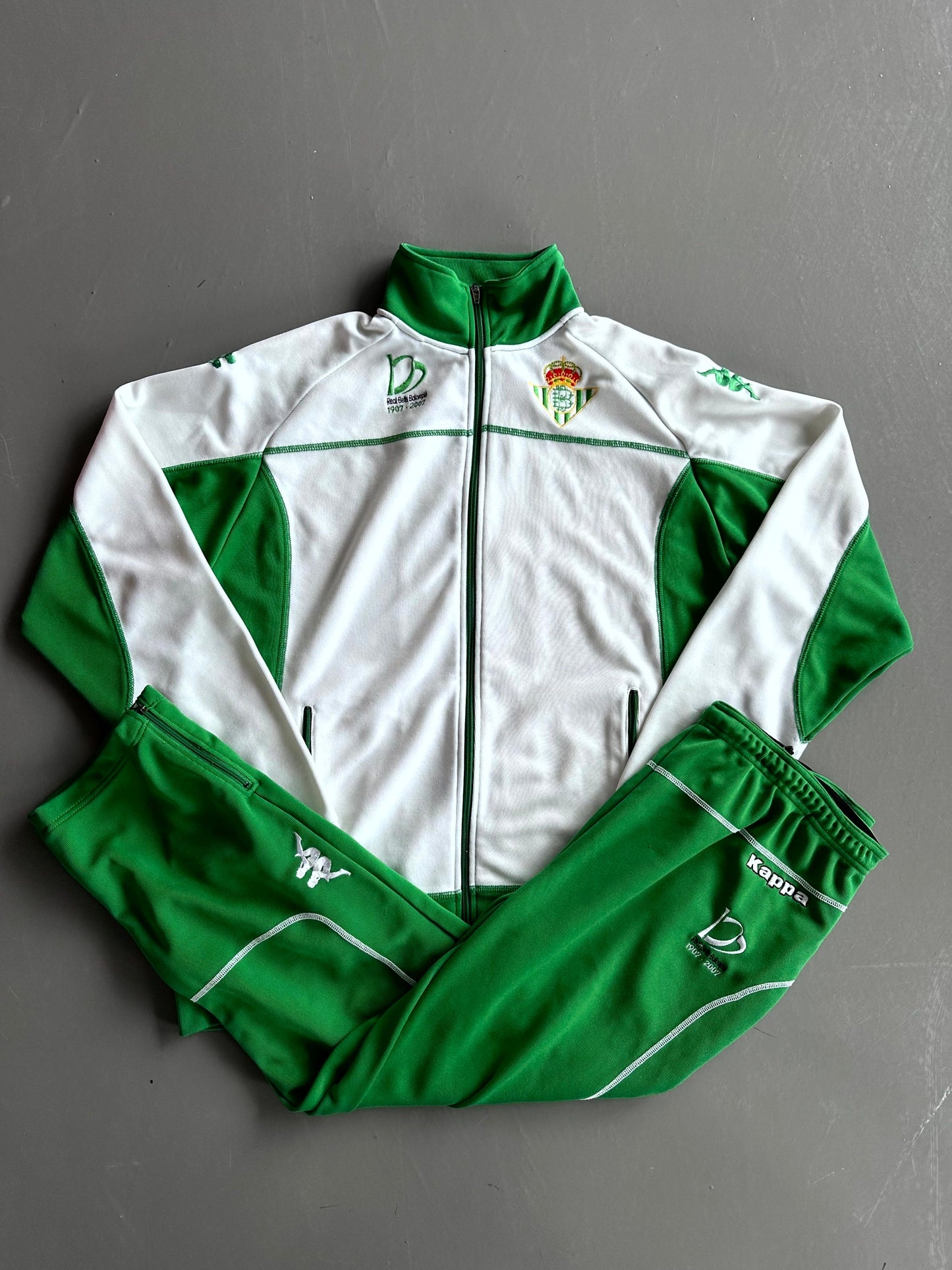 Real Betis Vintage Tracksuit XXL