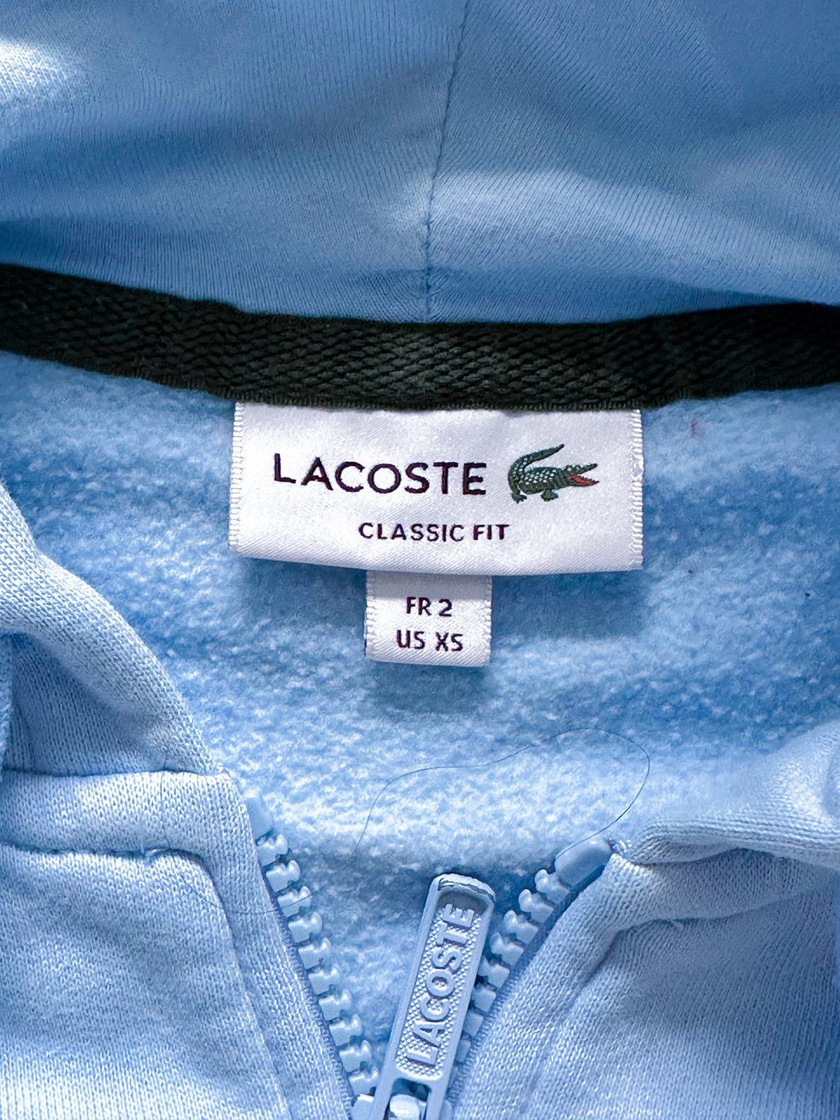 Lacoste Vintage *Babyblue* Sweatjacke | XS