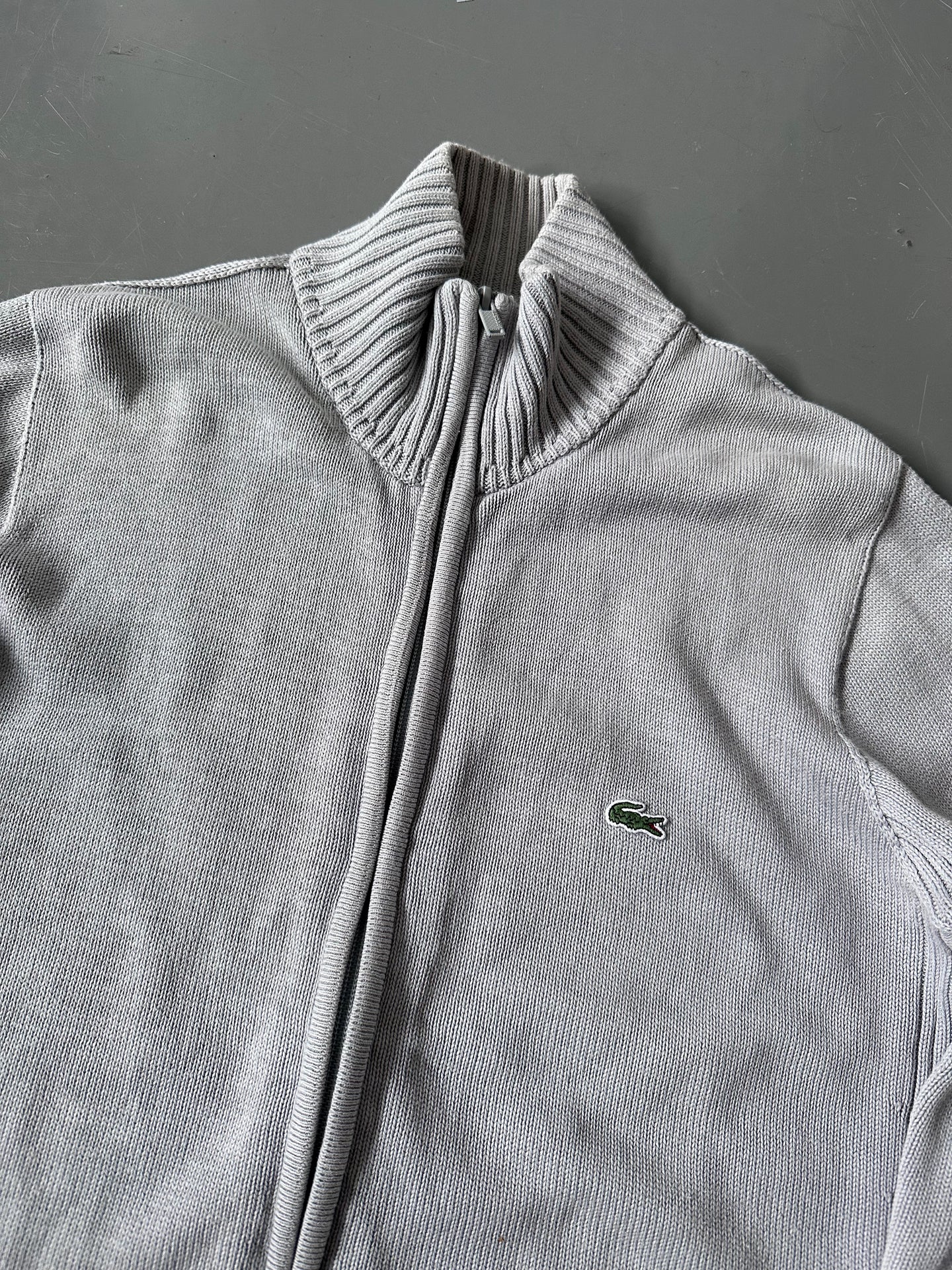 Lacoste Vintage *PREMIUM* Strickjacke | S