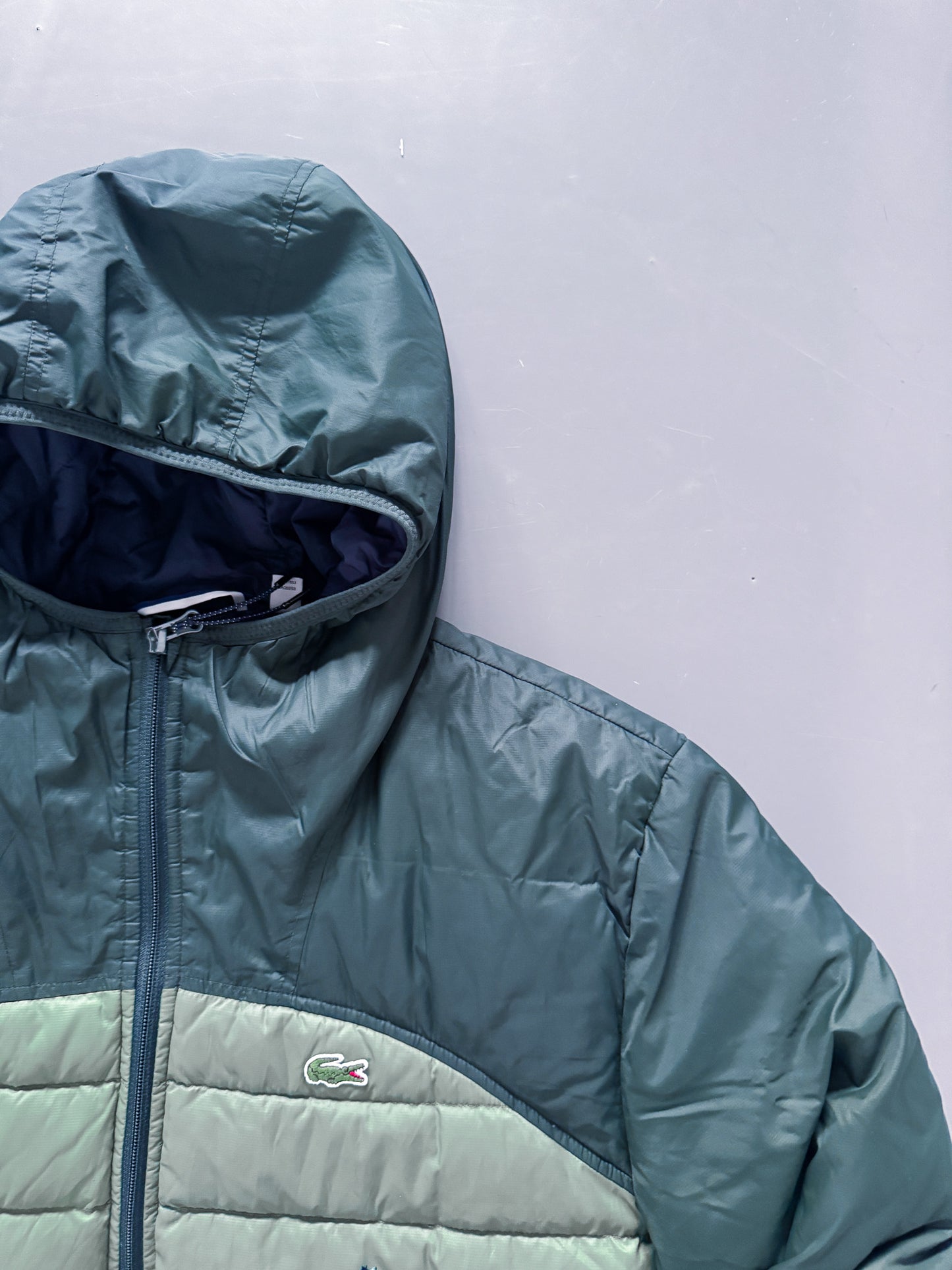 Lacoste Vintage Puffer / Winter Jacke | M