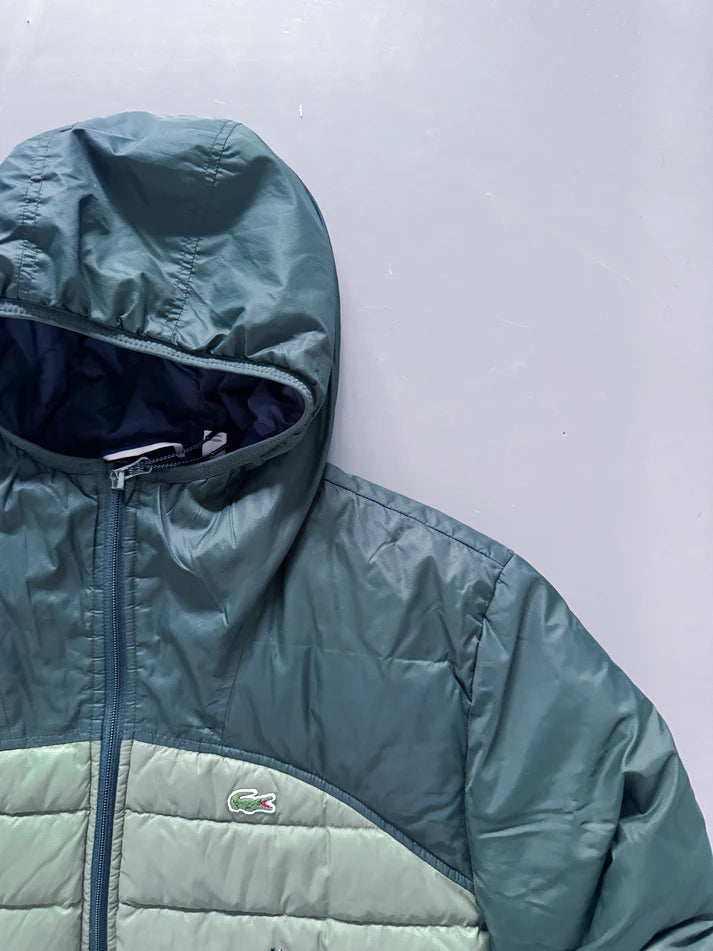 Lacoste Vintage Puffer / Winter Jacket | L