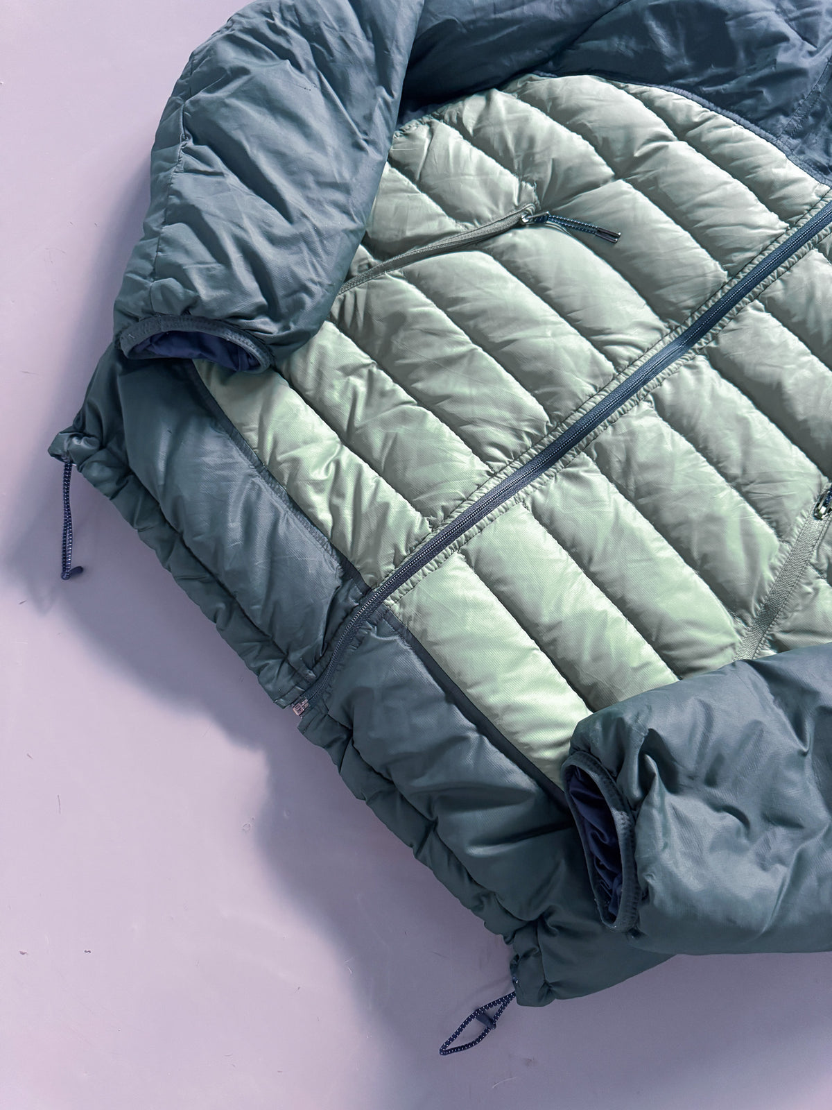 Lacoste Vintage Puffer / Winter Jacke | M