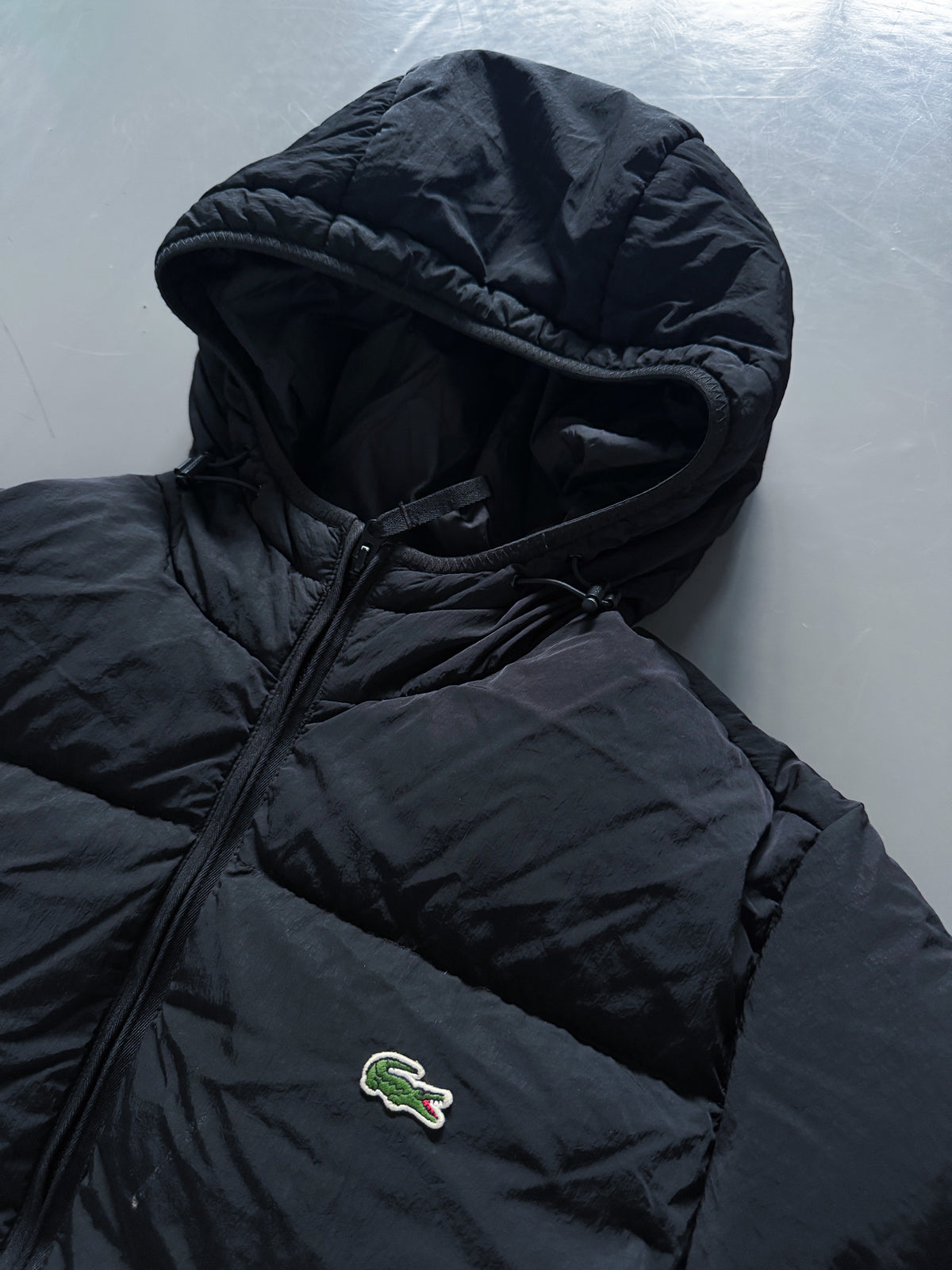 Lacoste Vintage Puffer / Winter Jacket | M