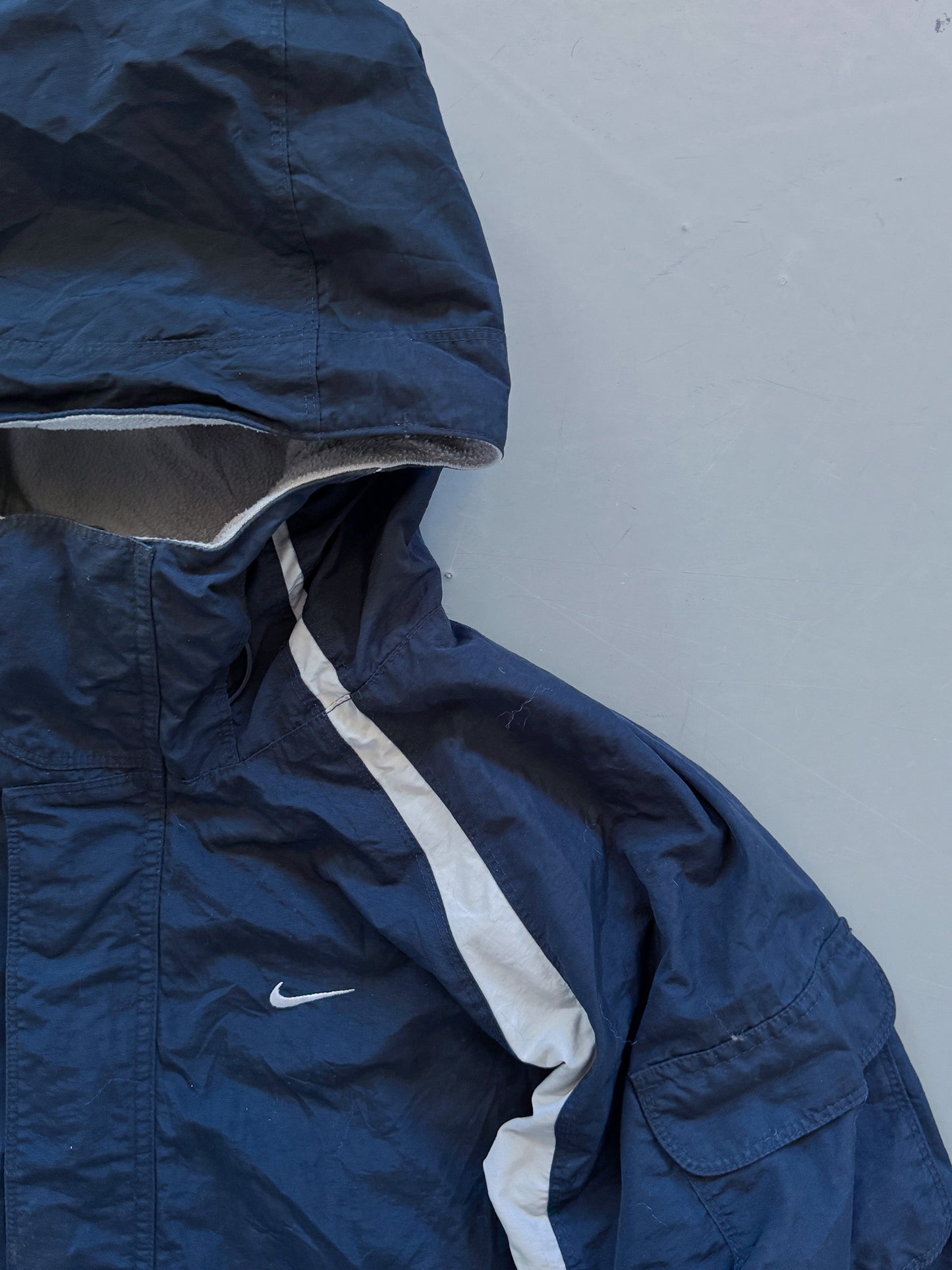 Nike Vintage *Reversible* Fleece Jacket | M