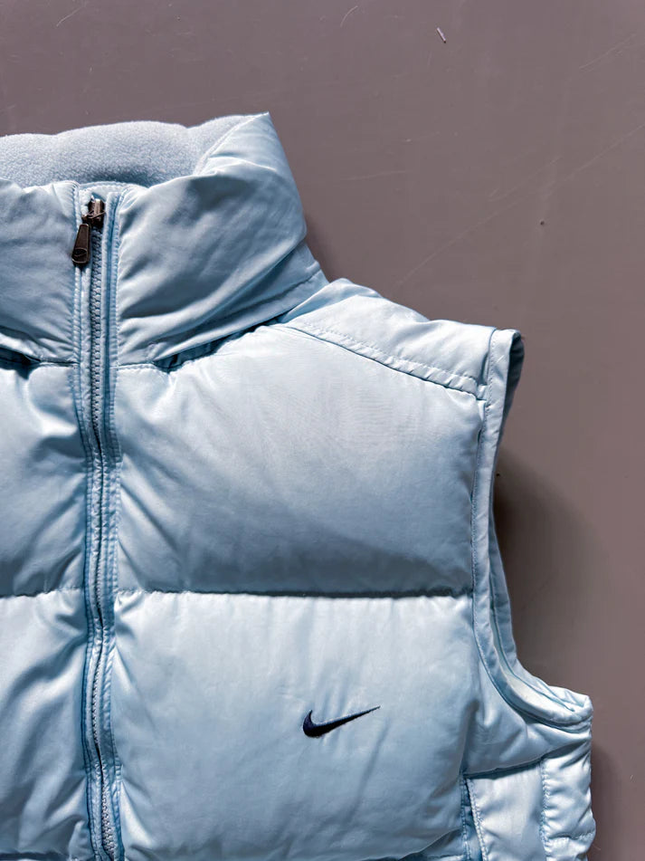 Nike Vintage *Babyblue* Pufferweste | XS