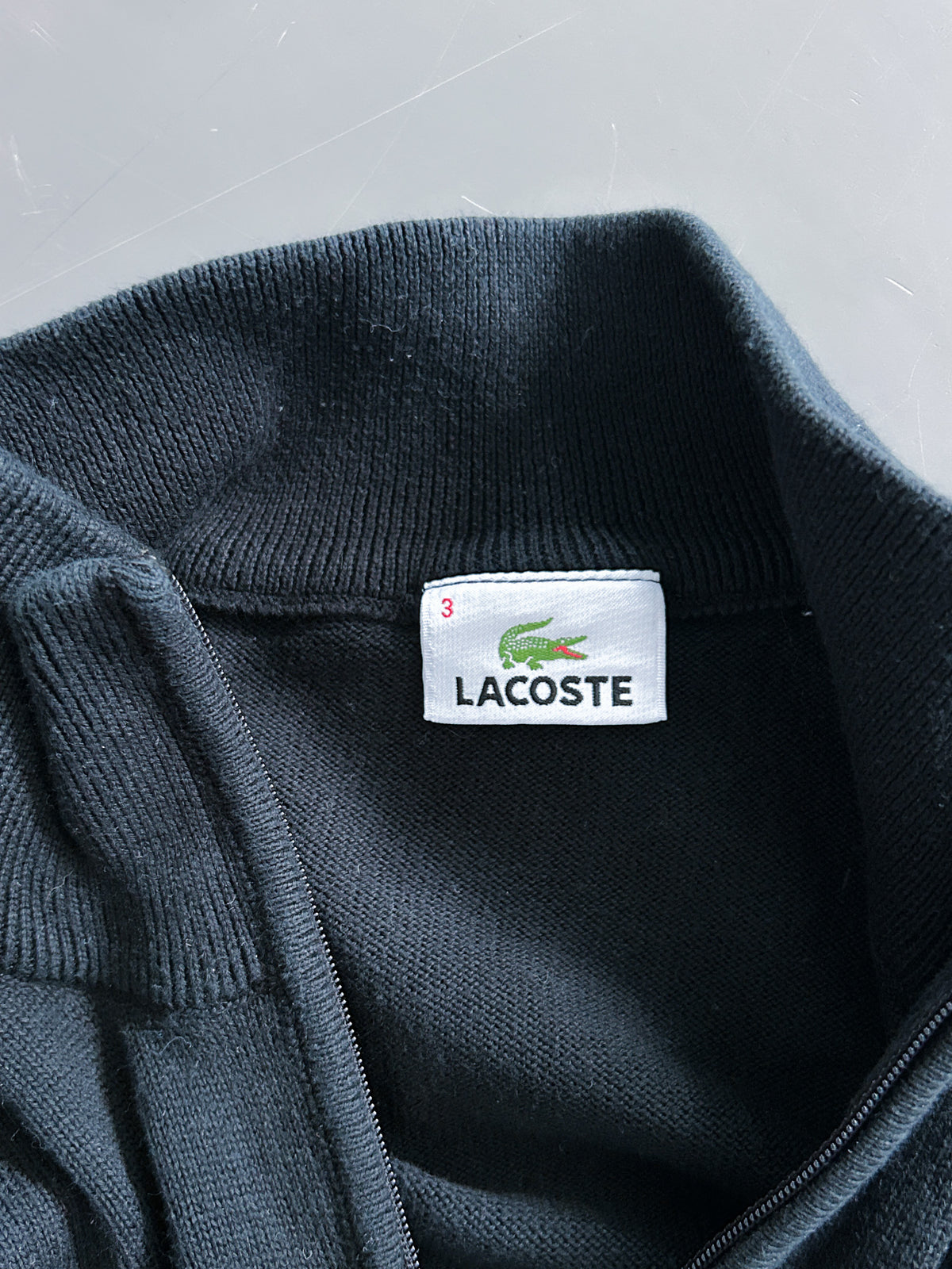 Lacoste Vintage Strickjacke | S