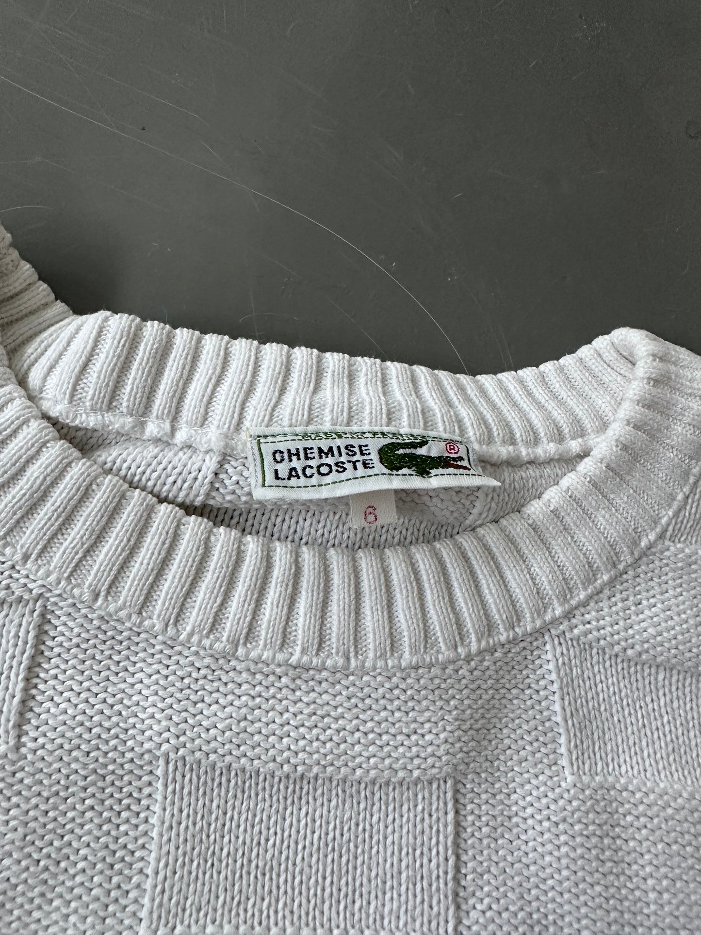 Lacoste Vintage *PREMIUM* Pullover | L