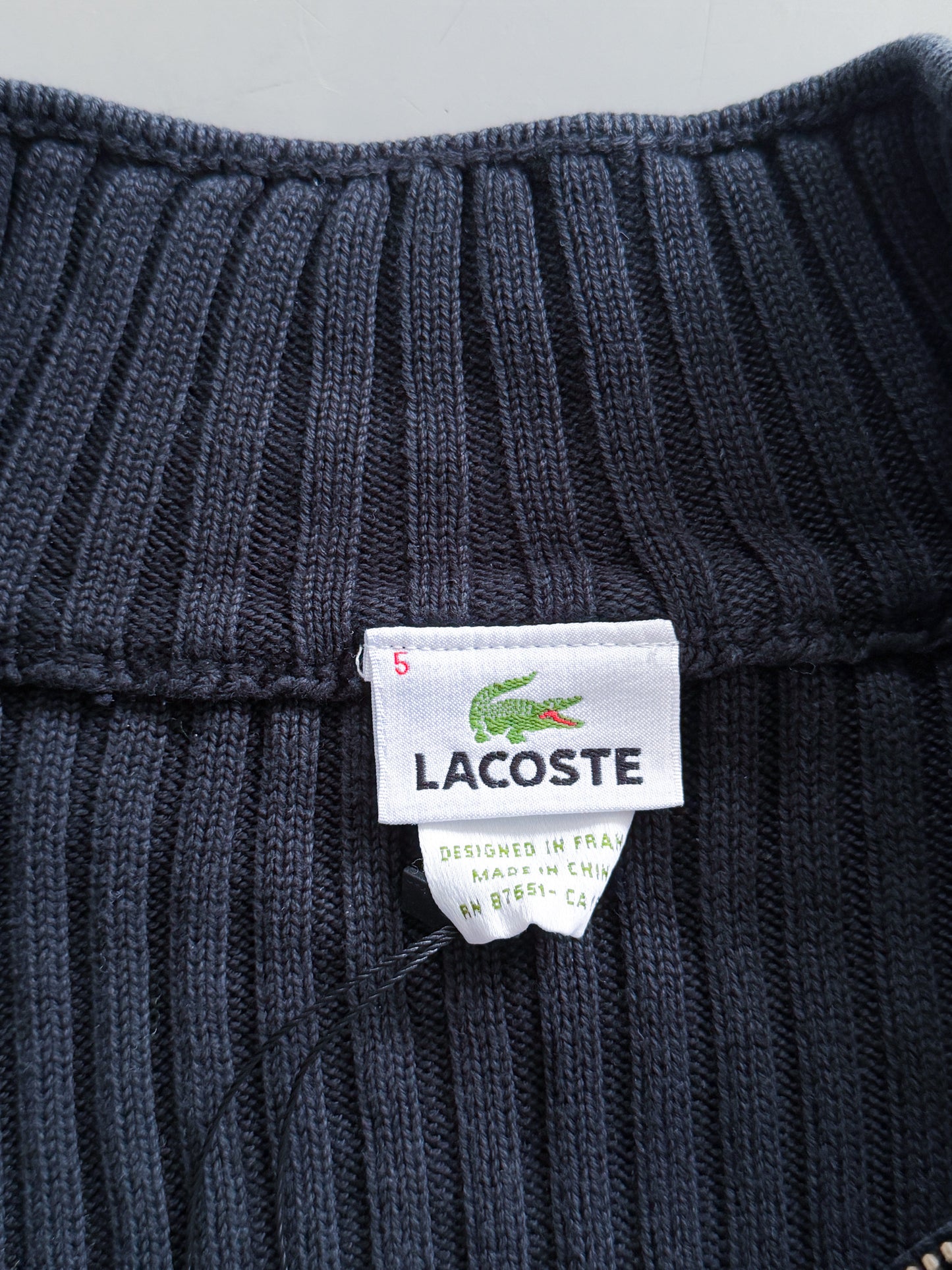 Lacoste Vintage Strickjacke | L